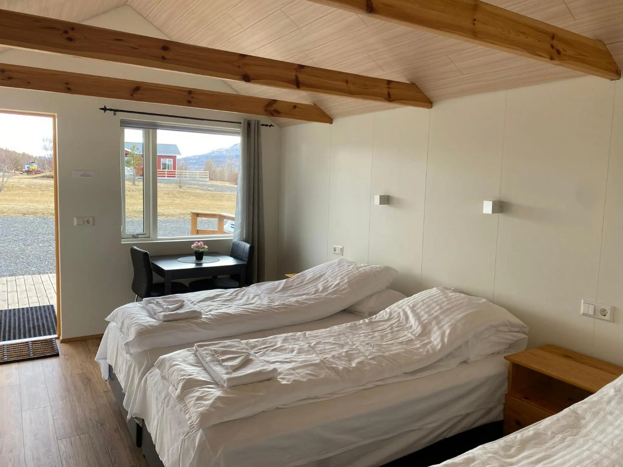 Photo of the whole room, Bed in Bakkaflöt Guesthouse