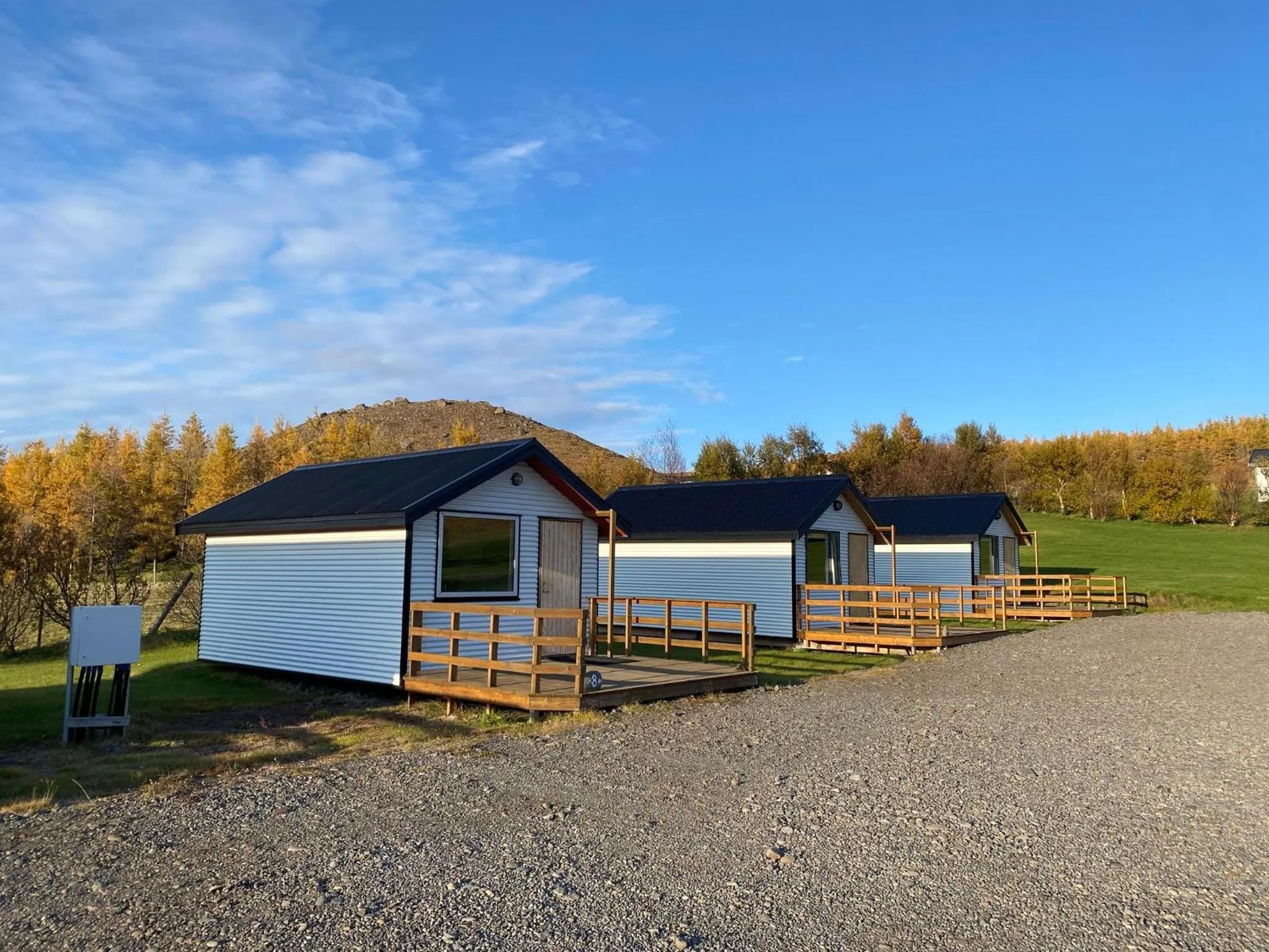 Property building in Bakkaflöt Guesthouse