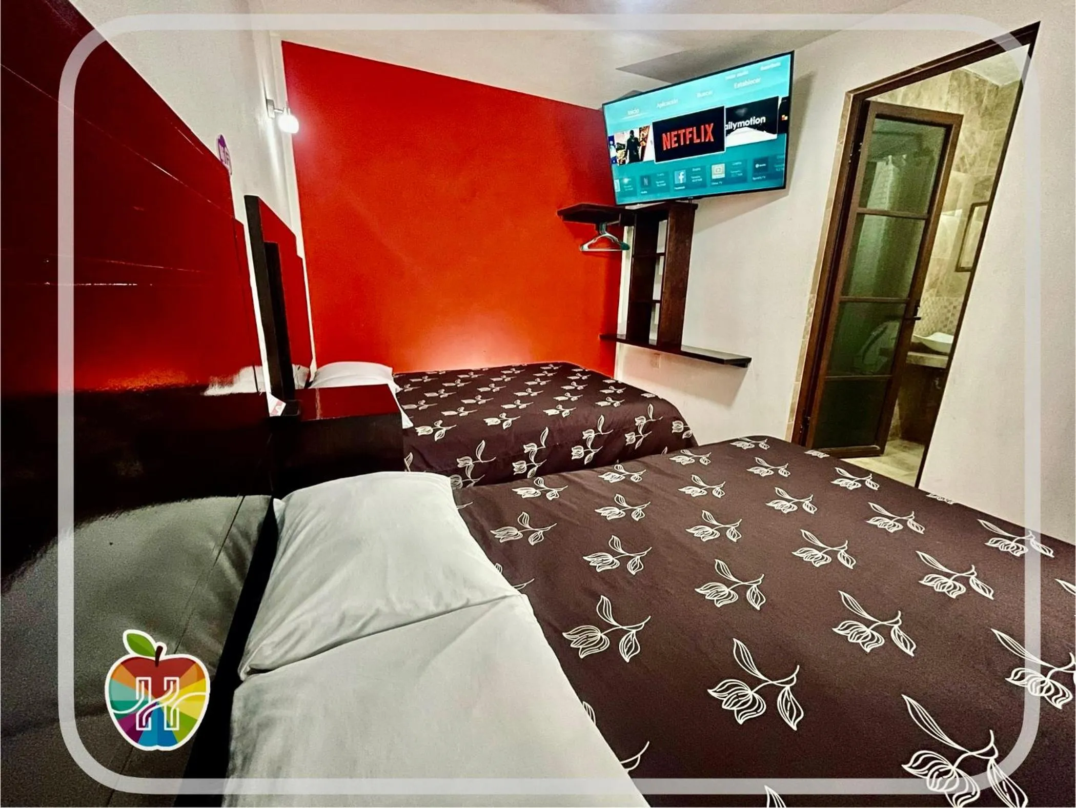 Bed in HOTEL LA GRAN MANZANA