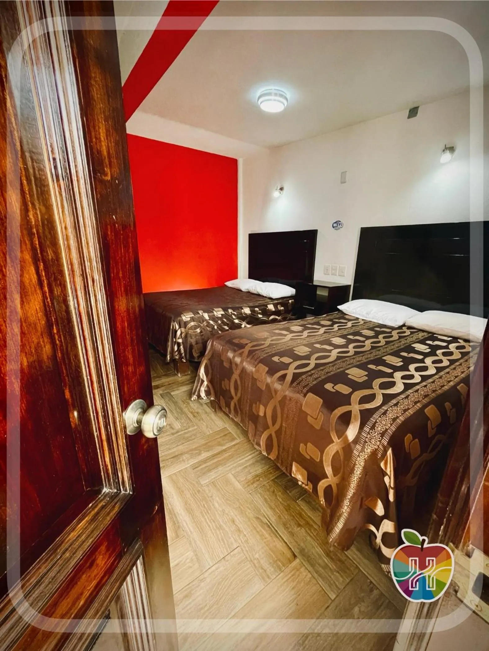 Bed in HOTEL LA GRAN MANZANA