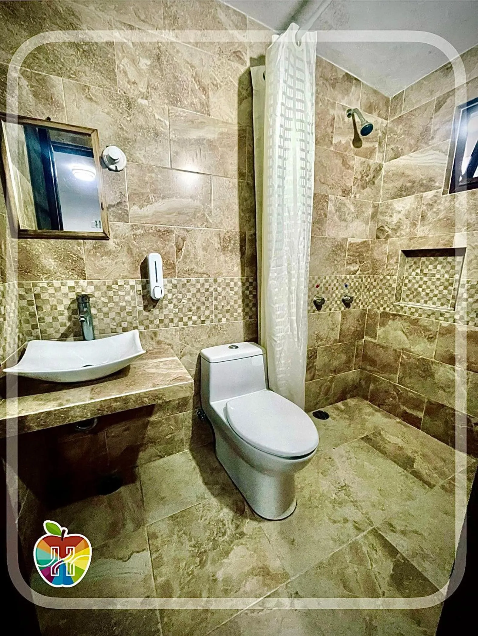 Bathroom in HOTEL LA GRAN MANZANA