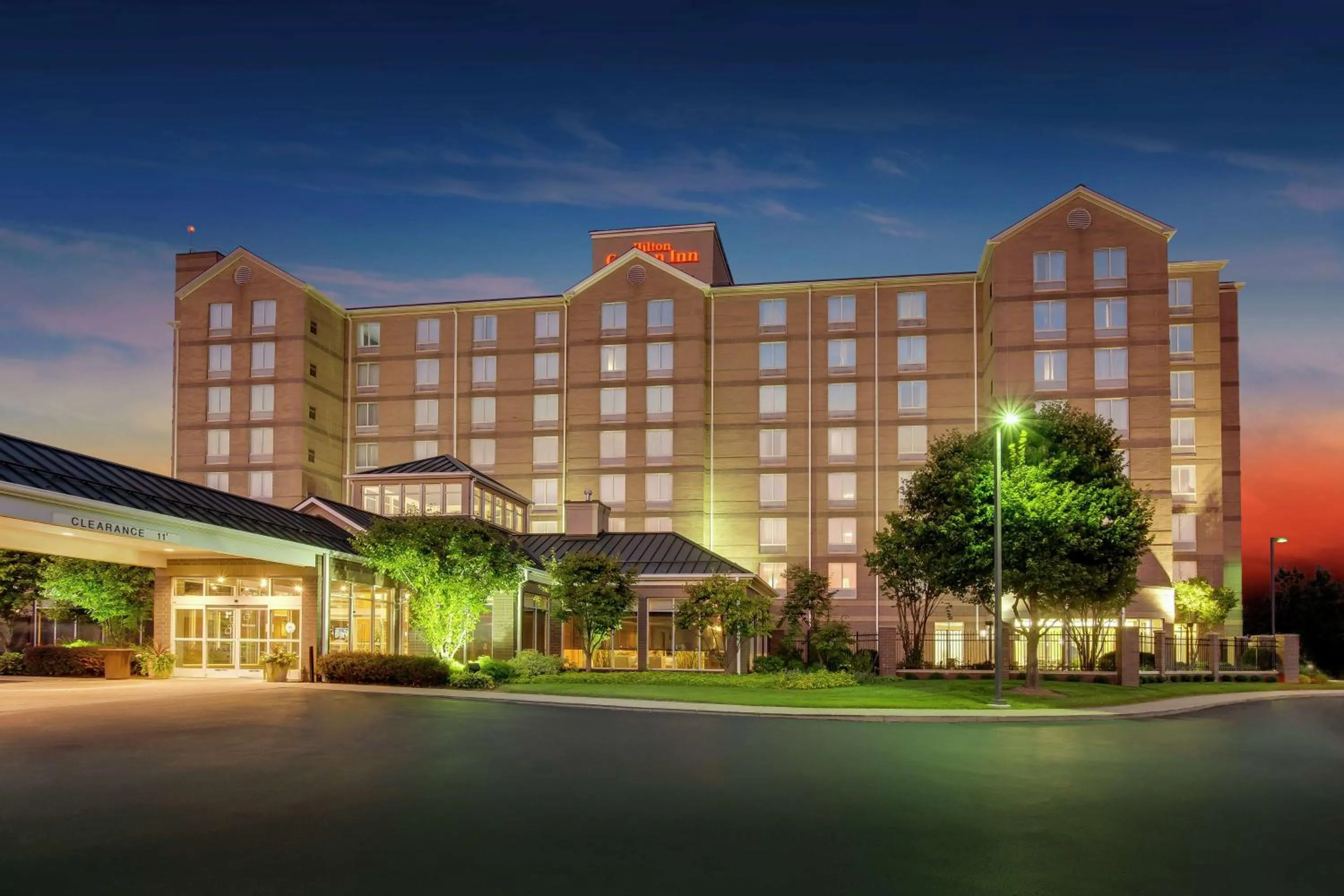 Property building in Hilton Garden Inn Louisville Airport