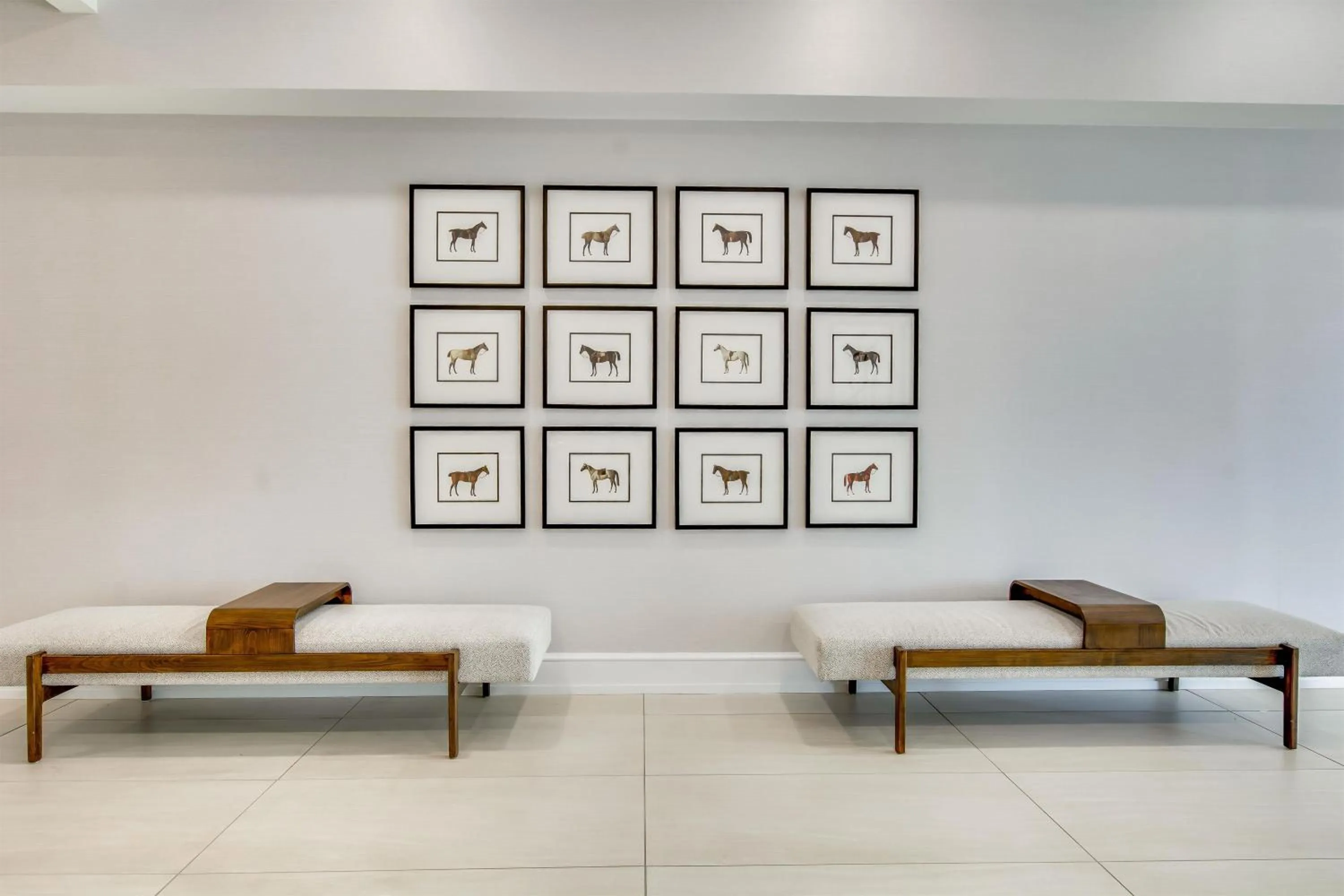 Lobby or reception in Hilton Garden Inn Louisville Airport