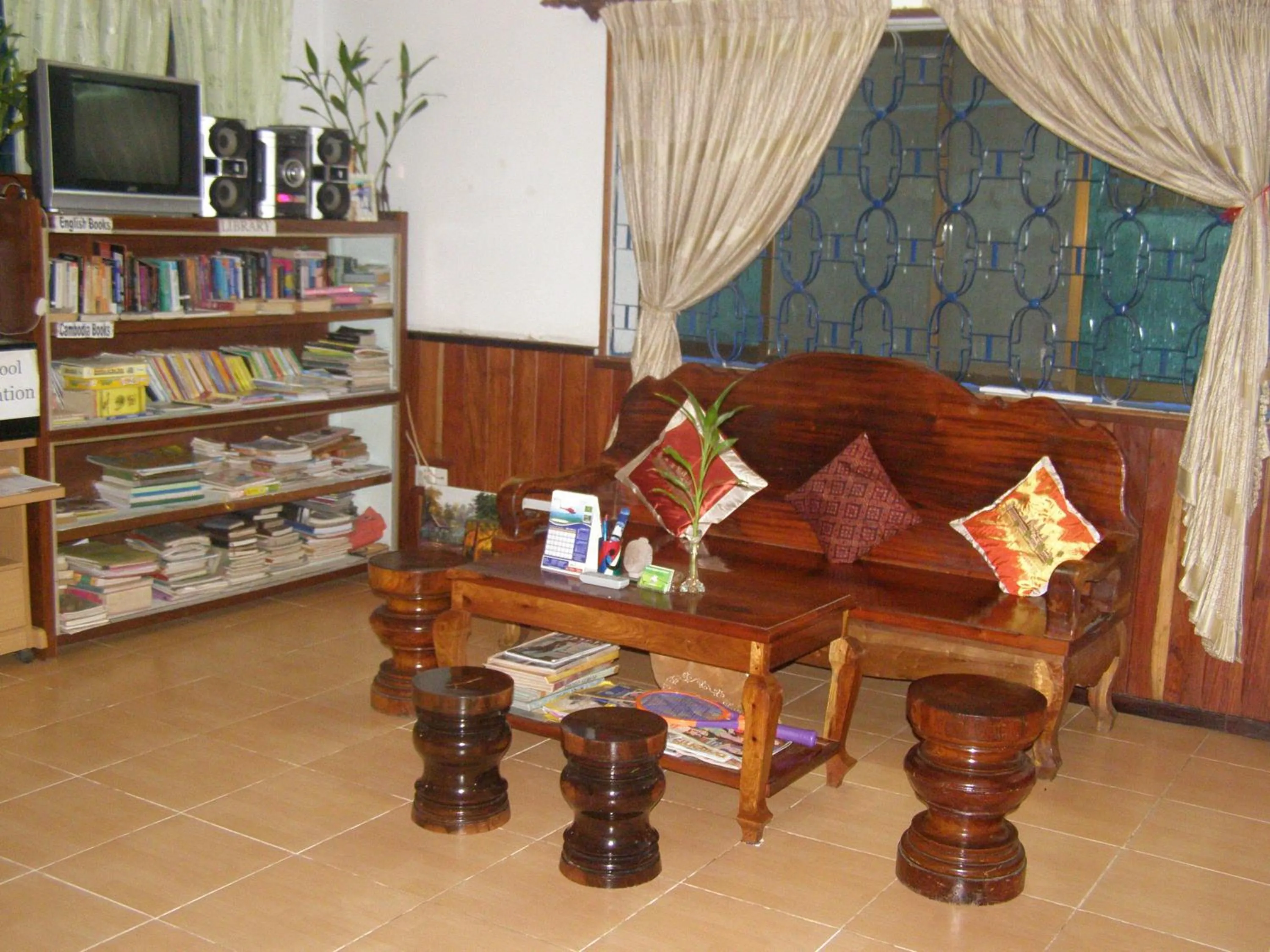 Lobby or reception in Bun Kao Guesthouse