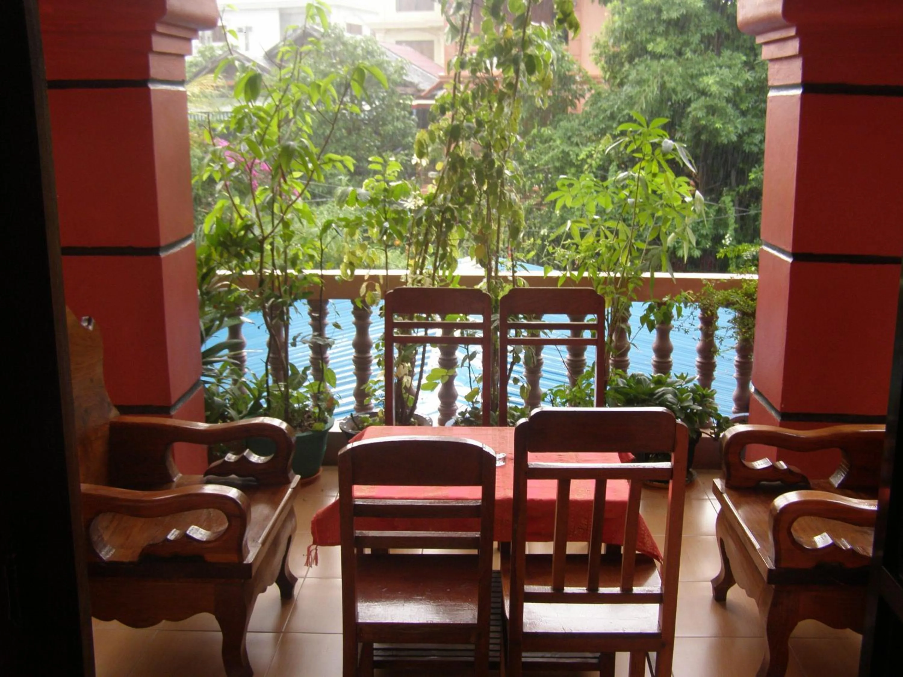 Balcony/Terrace in Bun Kao Guesthouse