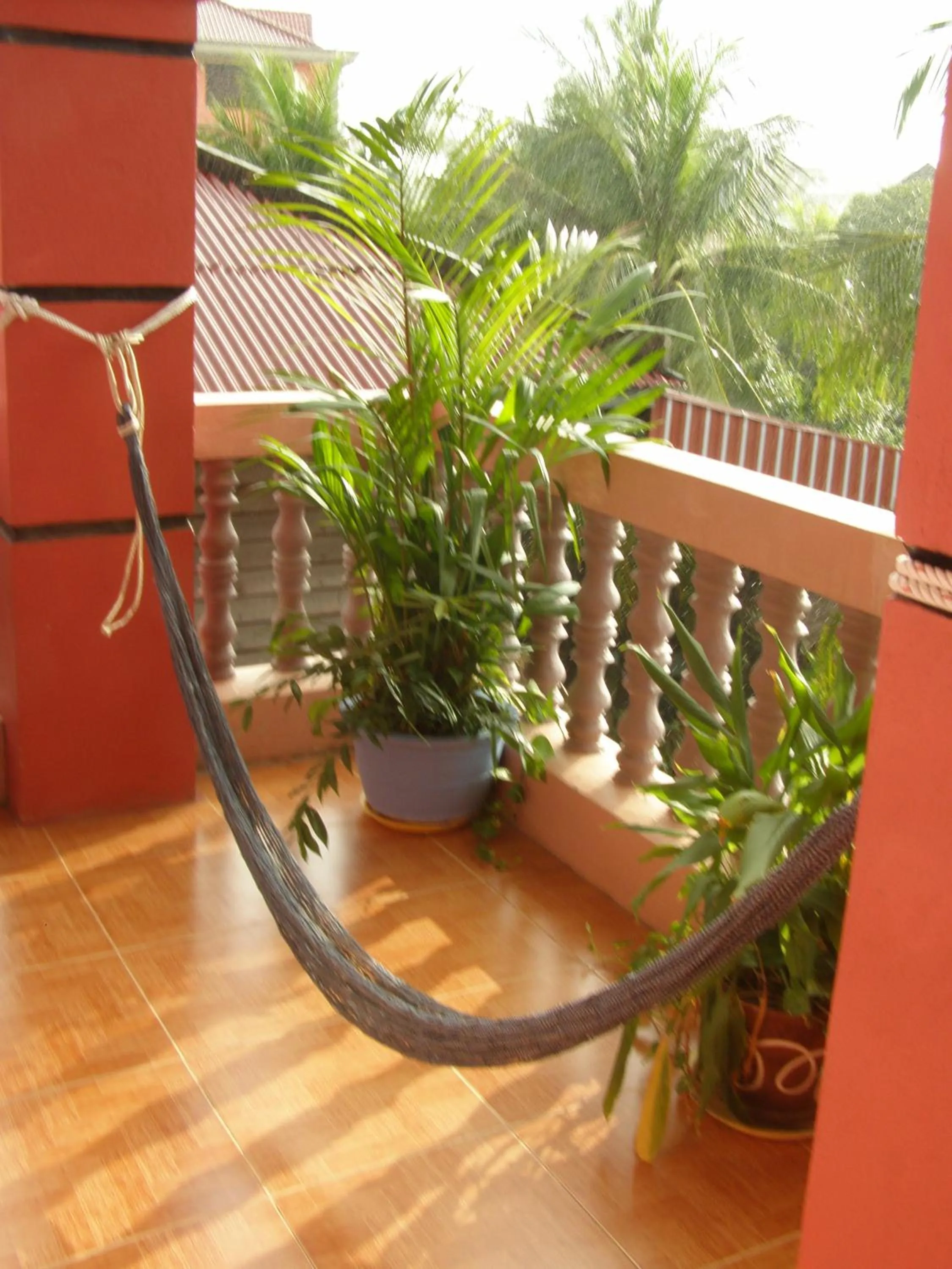 Balcony/Terrace in Bun Kao Guesthouse