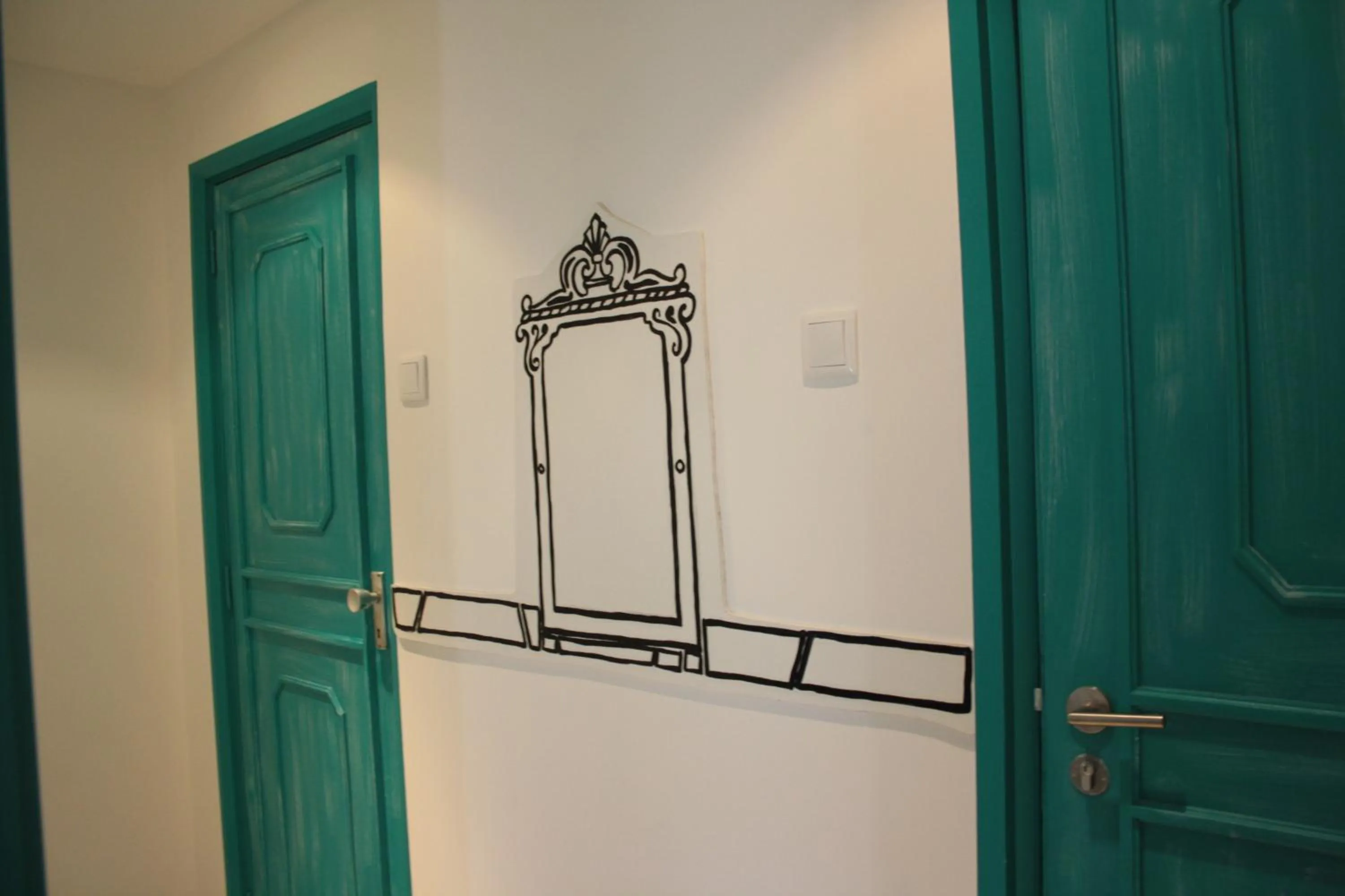 Decorative detail in My Hostel