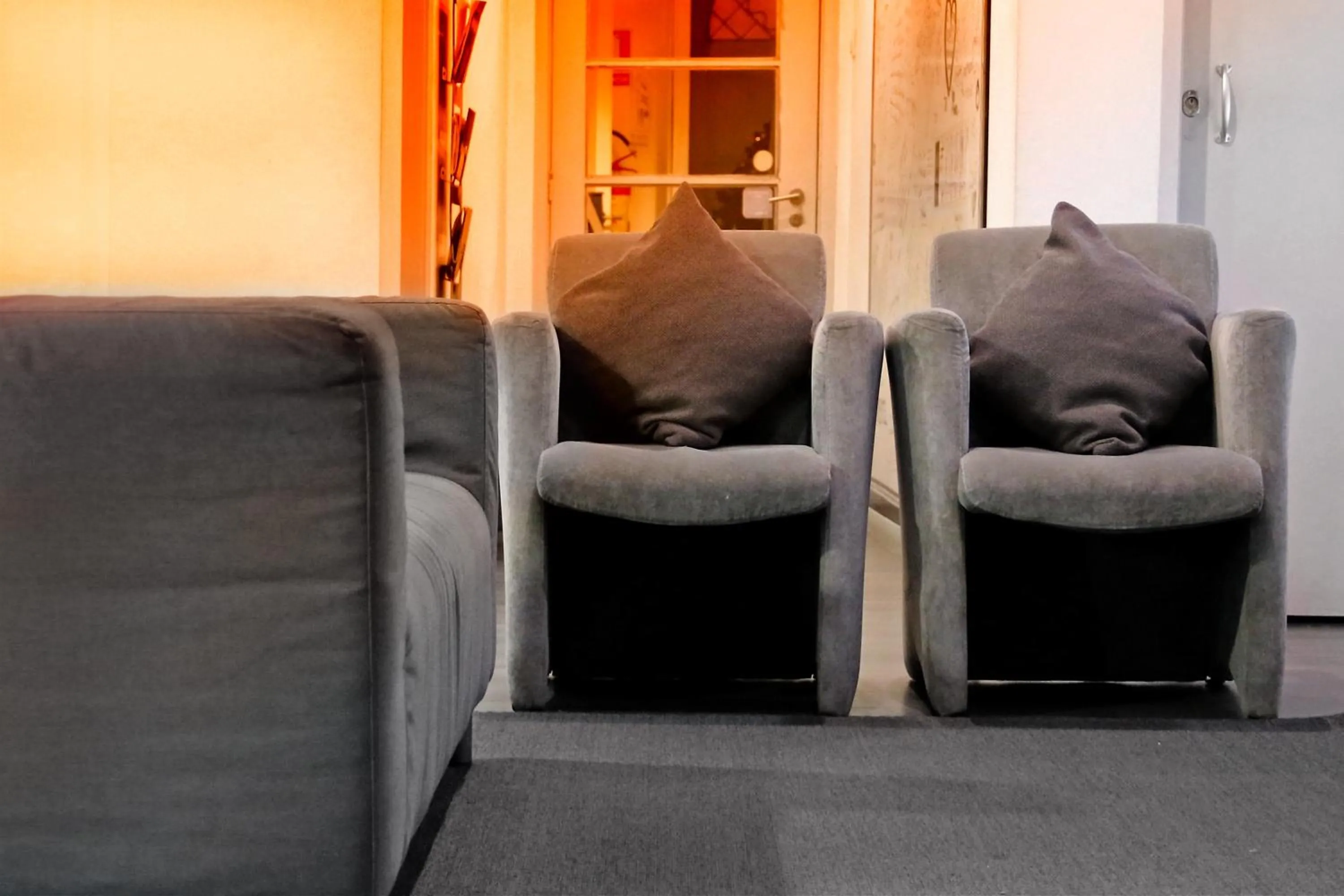 Living room in My Hostel