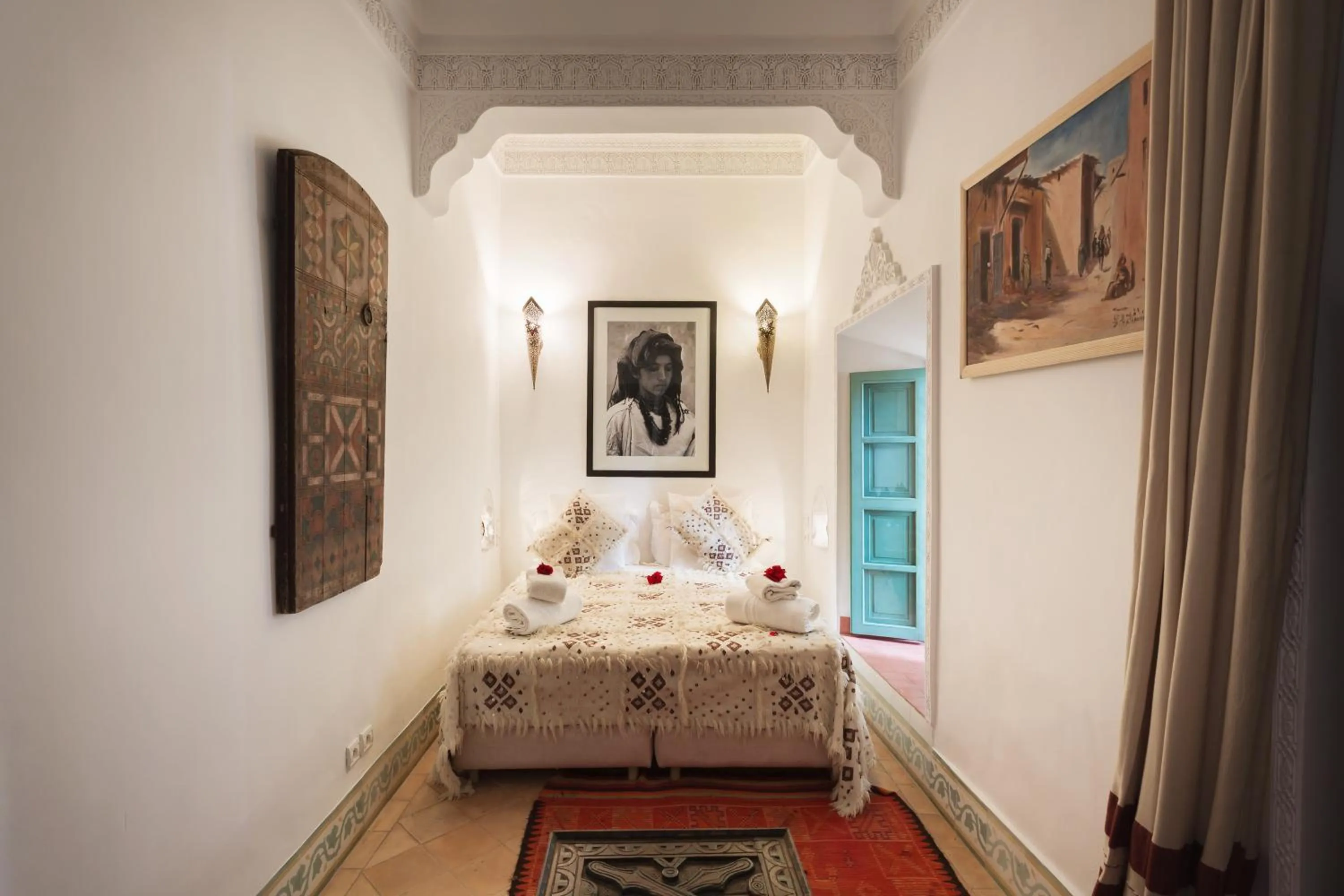 Bedroom, Bed in Riad Swaka