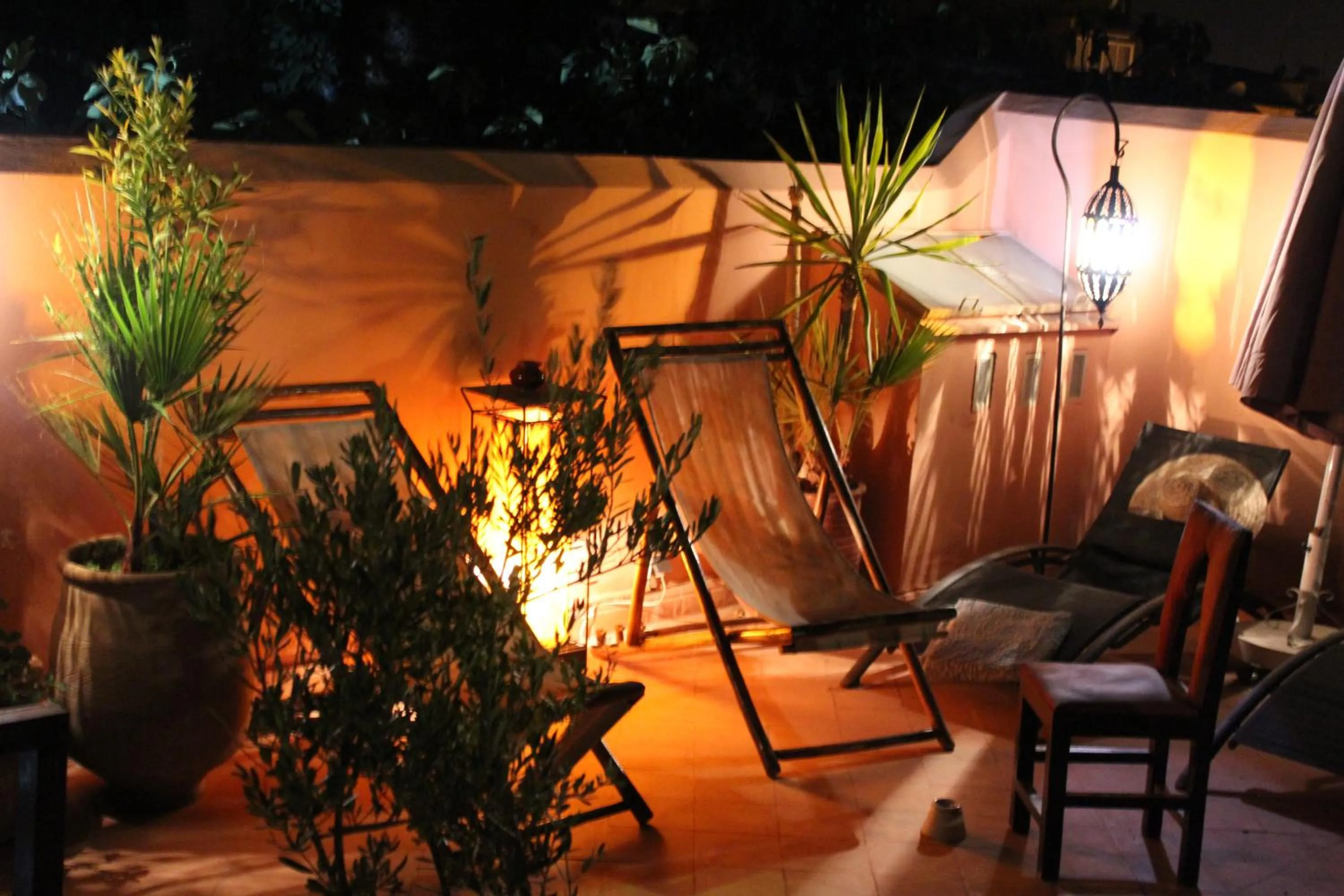 Balcony/Terrace in Riad Swaka