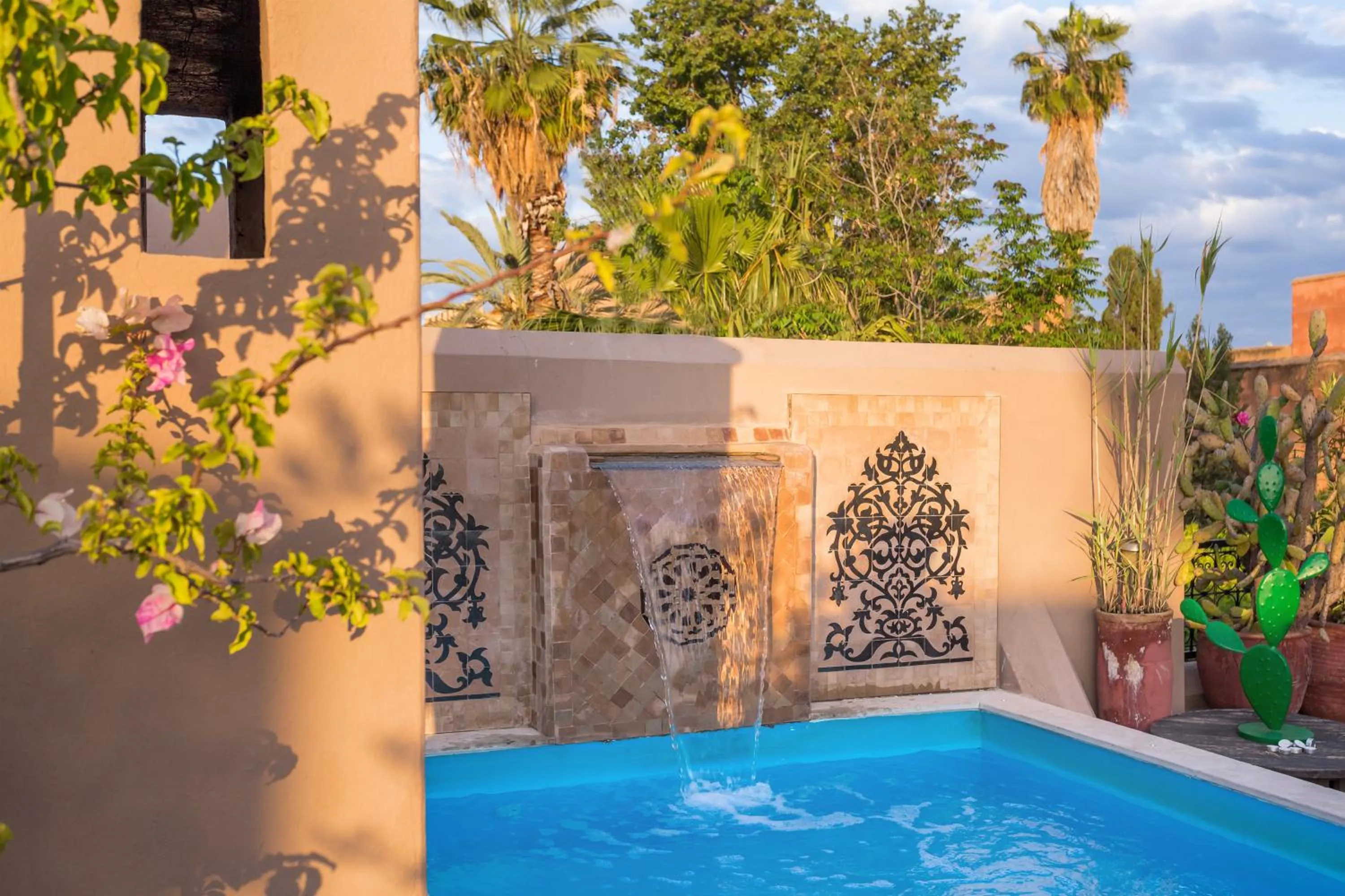 Balcony/Terrace in Riad Swaka