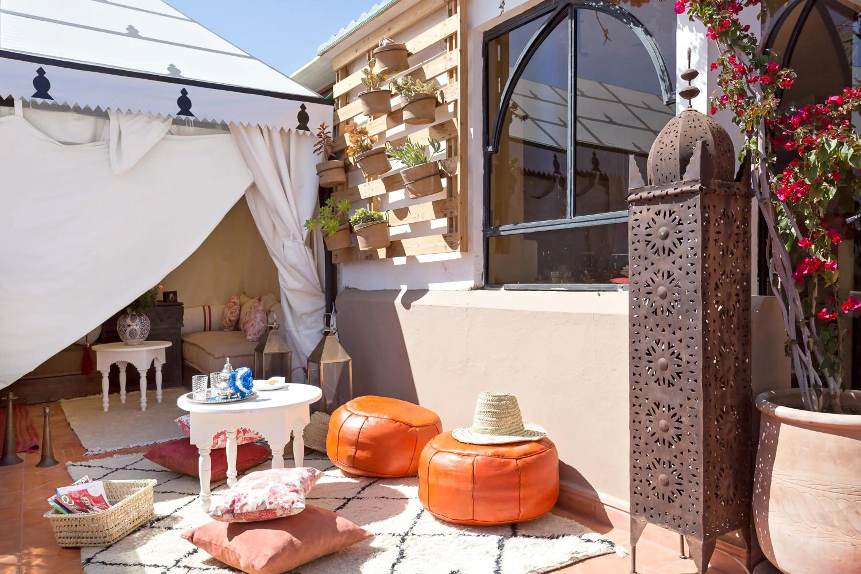 Balcony/Terrace in Riad Swaka