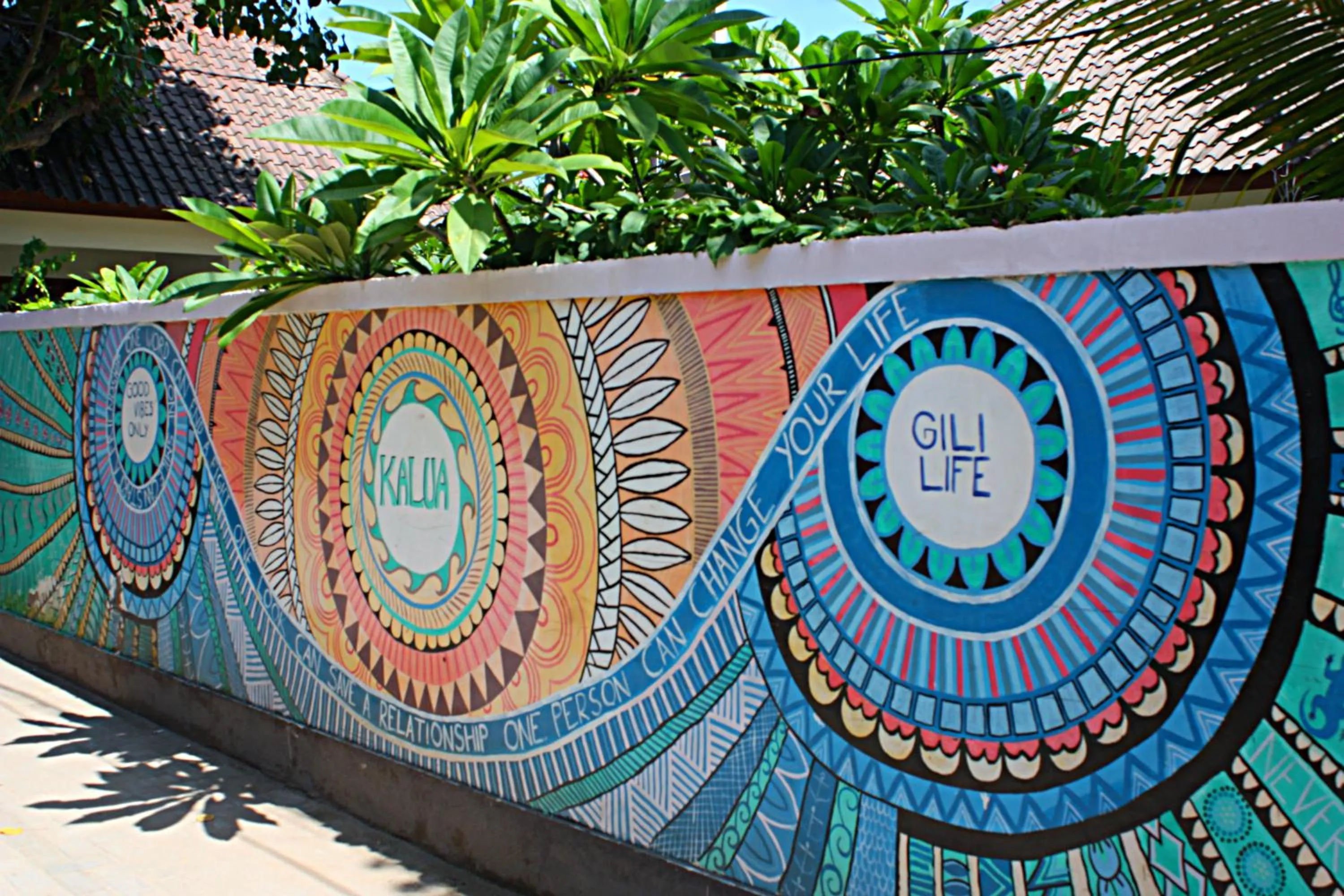 Decorative detail in Kalua Boutique Bungalows