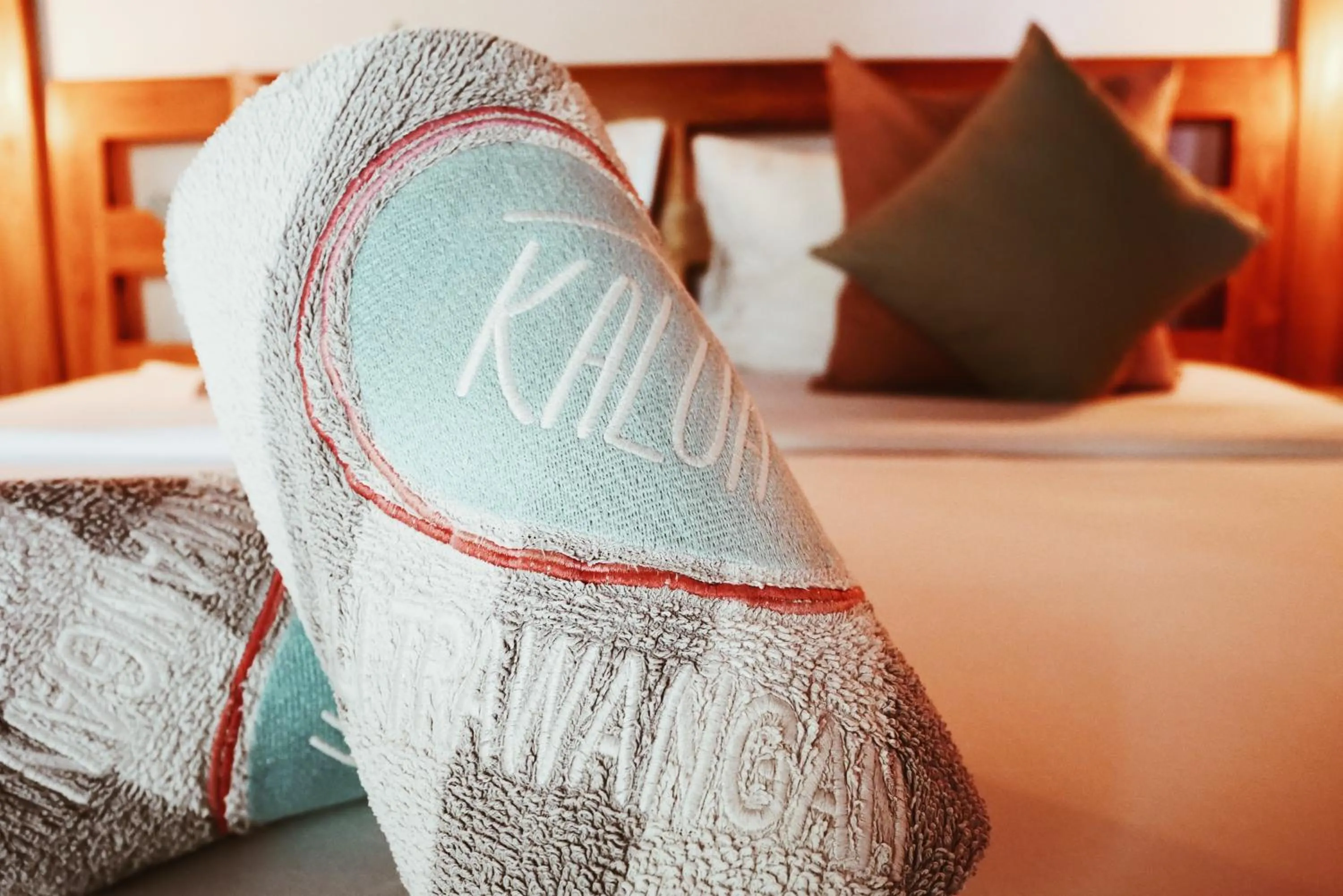 Bed in Kalua Boutique Bungalows