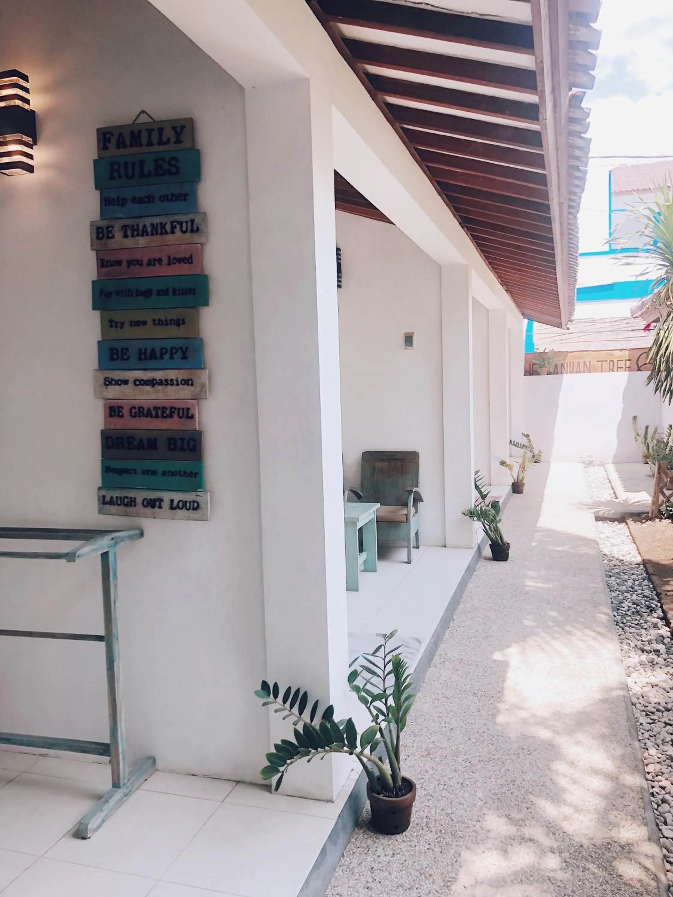 Patio in Kalua Boutique Bungalows