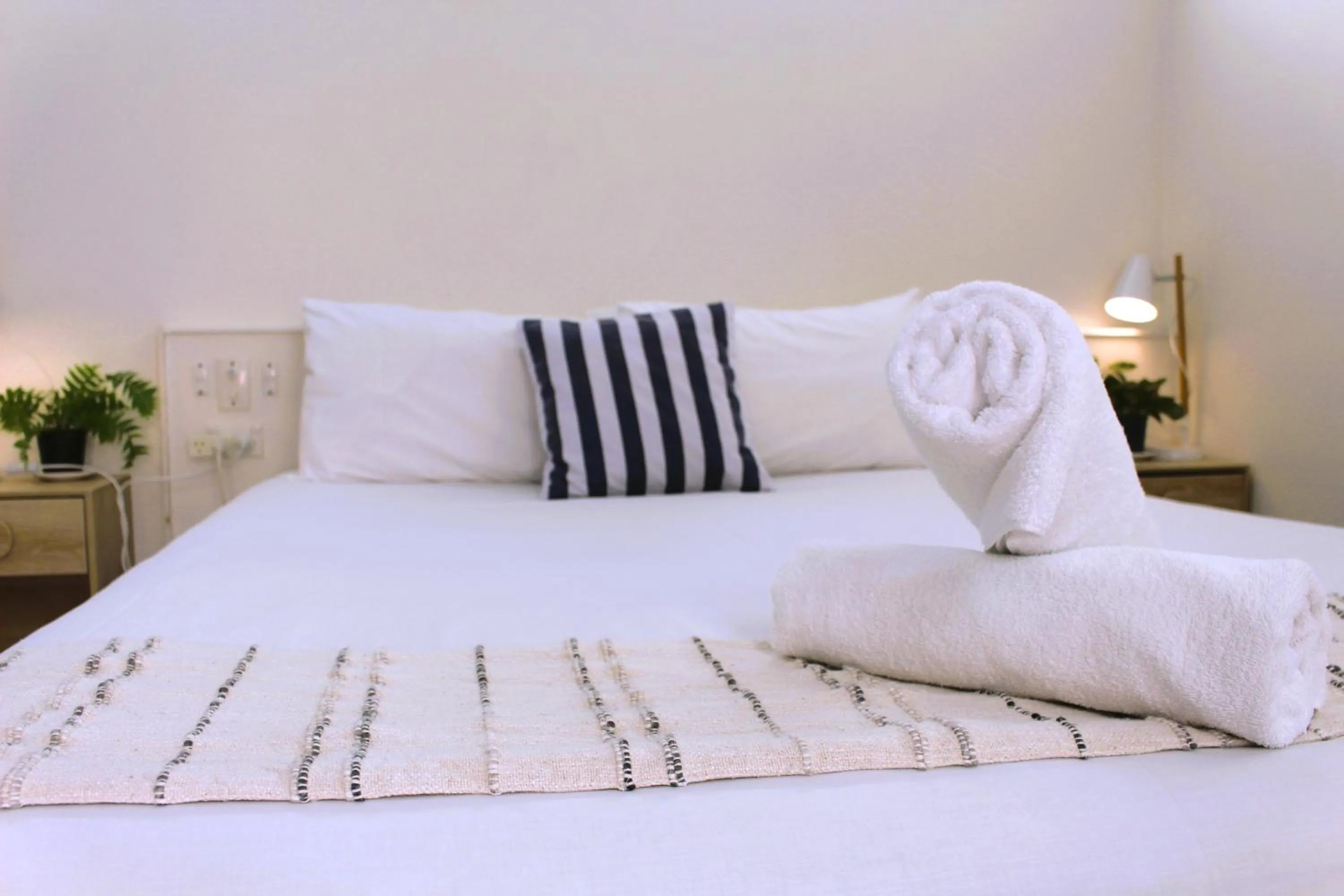 Bed in Camden Motor Inn