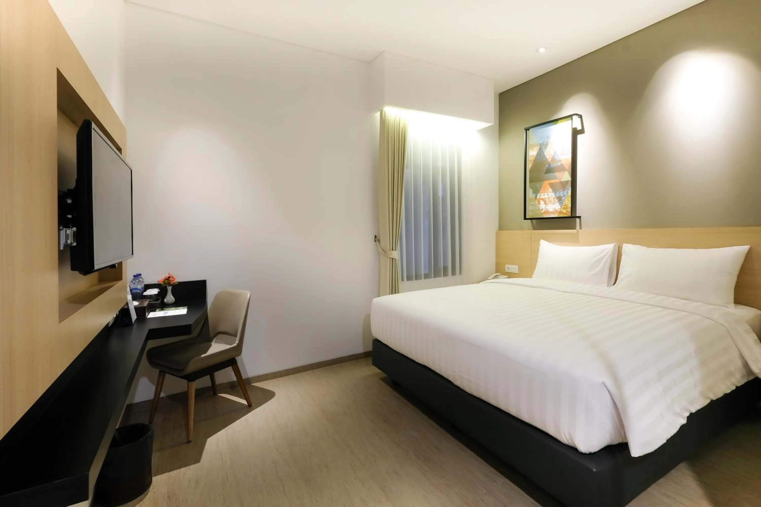 Bedroom, Bed in Hotel 88 Blok M Jakarta By WH