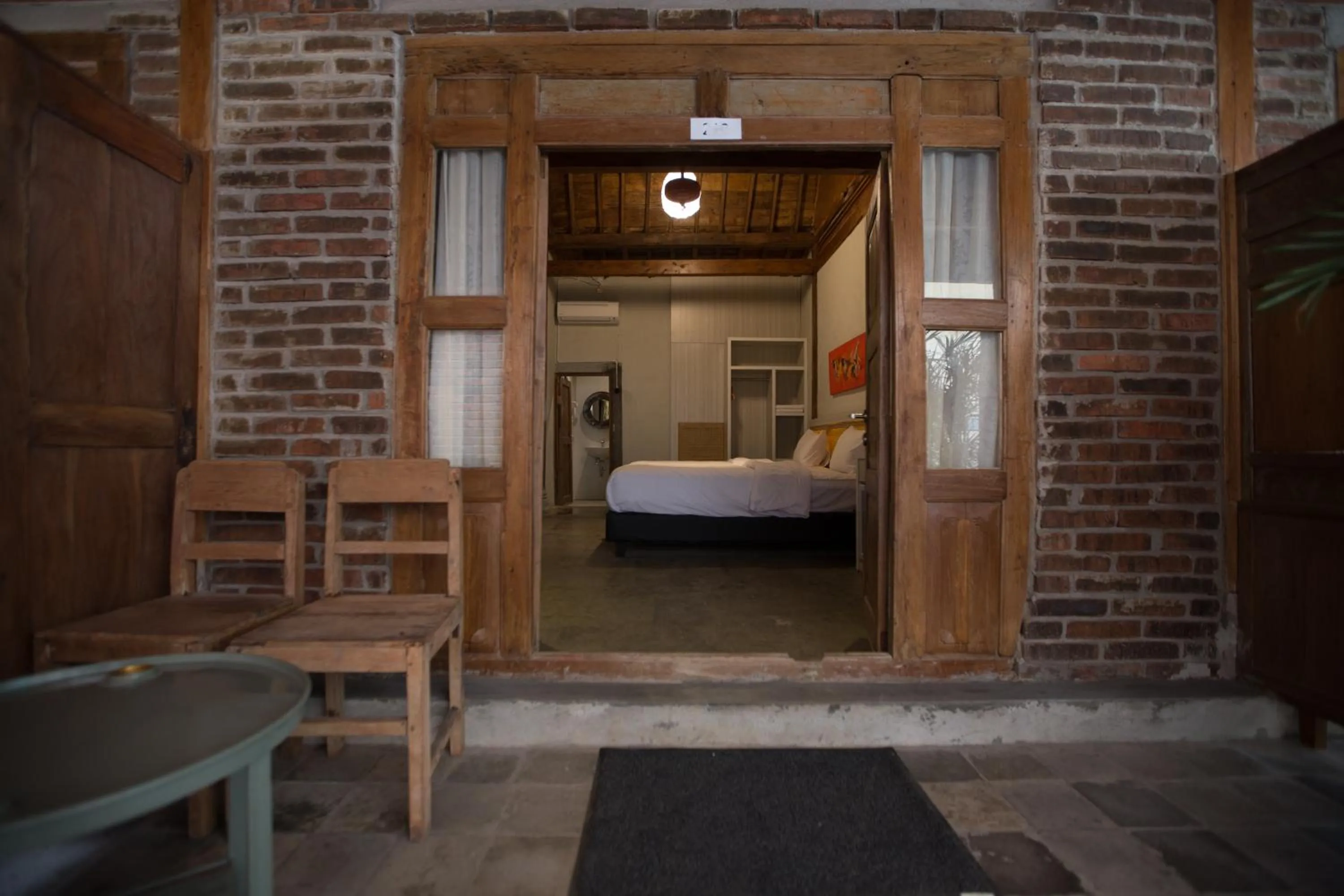 Facade/entrance in Kampung Lawasan Heritage Cottage