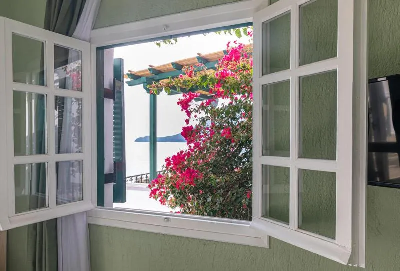 Balcony/Terrace in Triton Authentic Cretan Hotel