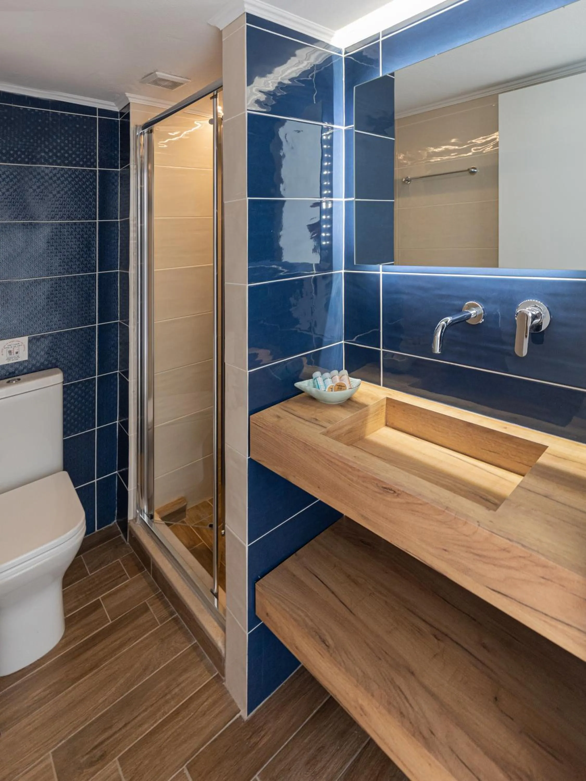 Bathroom in Triton Authentic Cretan Hotel