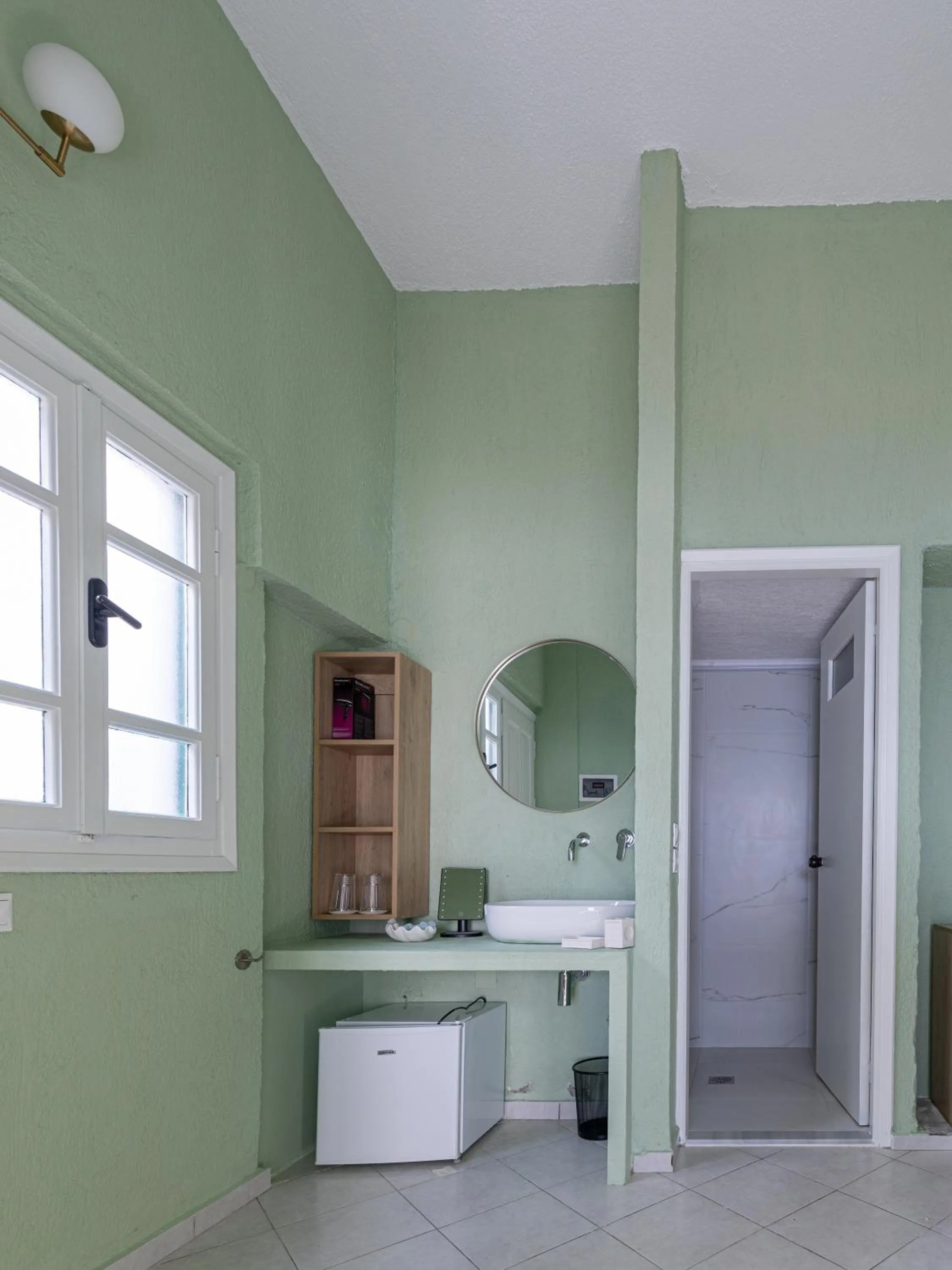 Bathroom in Triton Authentic Cretan Hotel