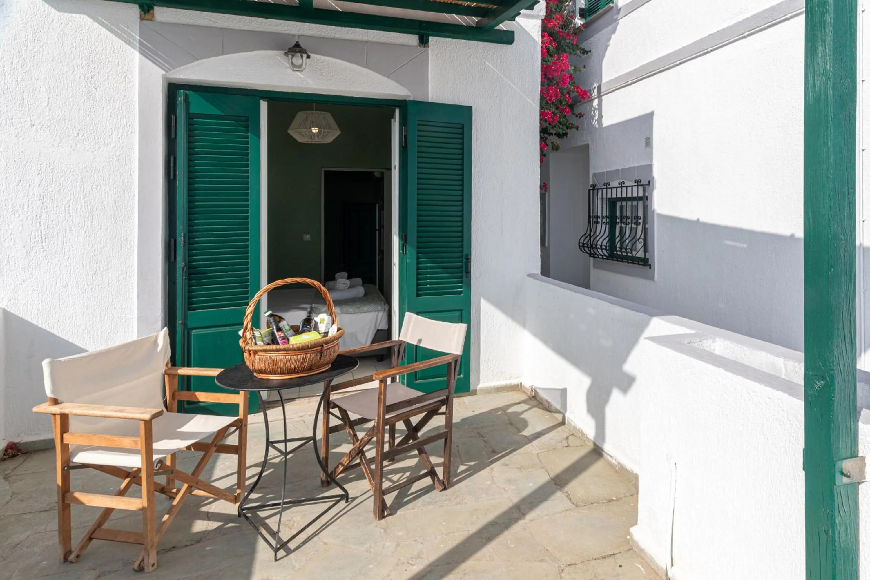 Balcony/Terrace in Triton Authentic Cretan Hotel