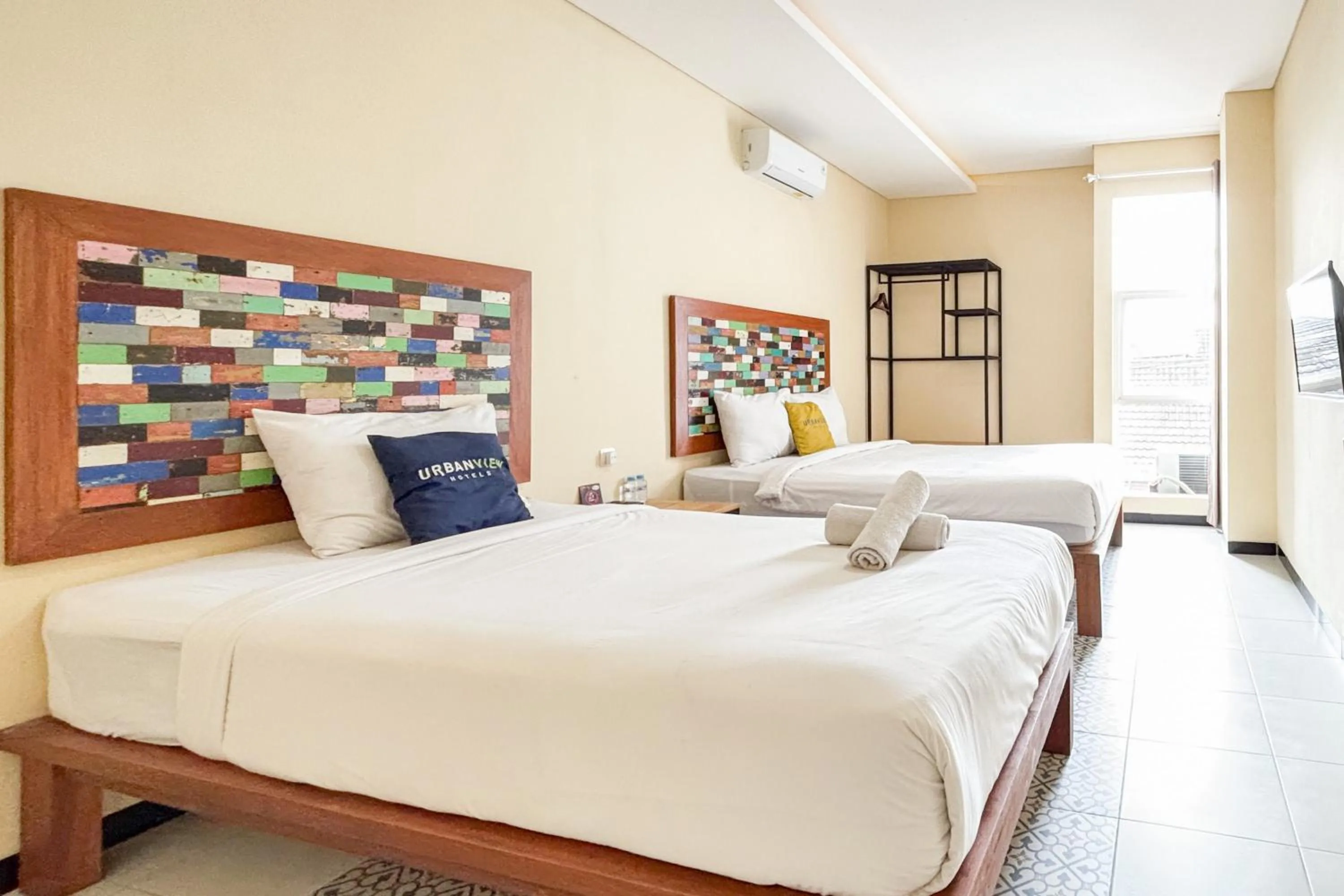 Bedroom, Bed in Urbanview Hotel Omah Anin Batu by RedDoorz