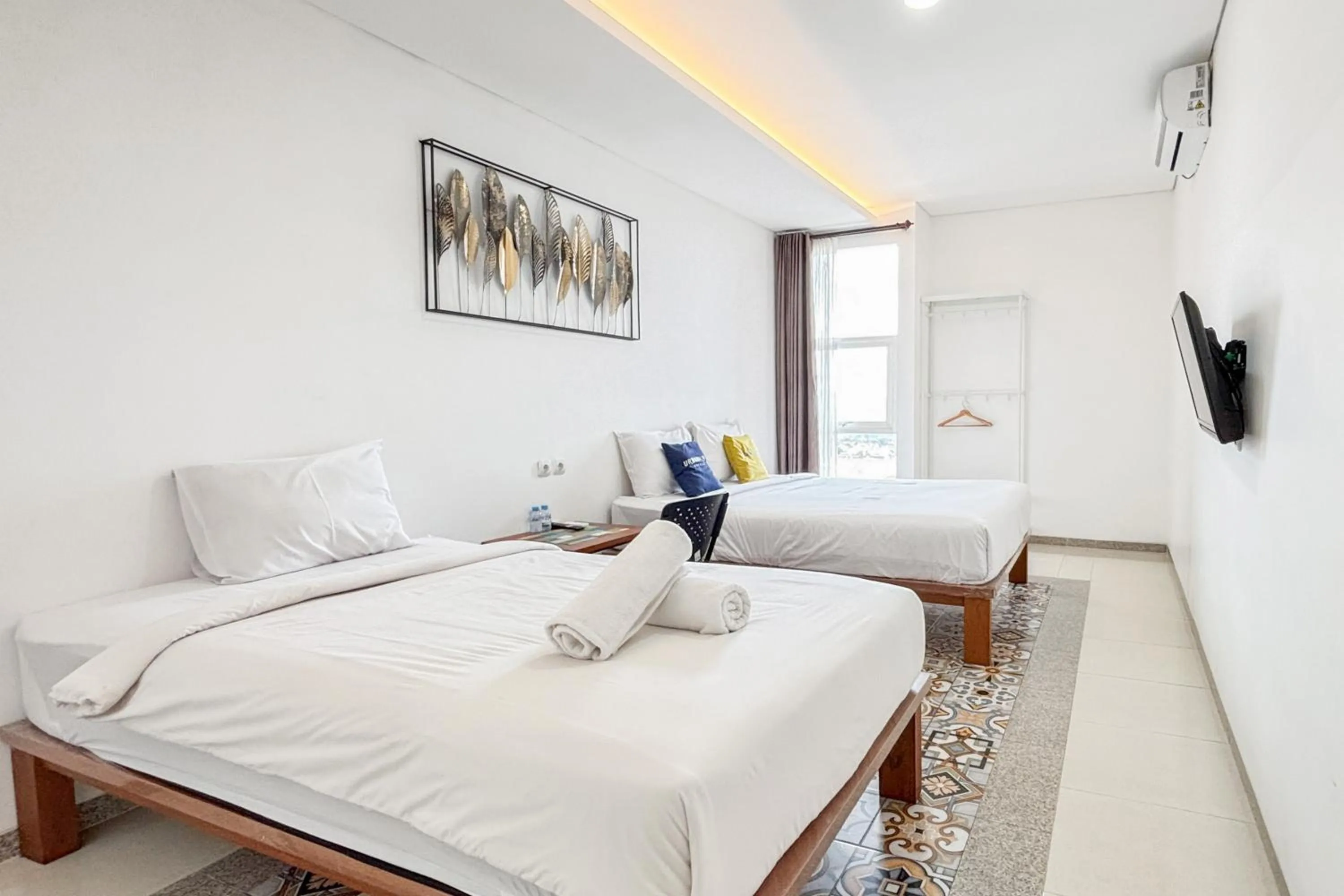 Bedroom, Bed in Urbanview Hotel Omah Anin Batu by RedDoorz