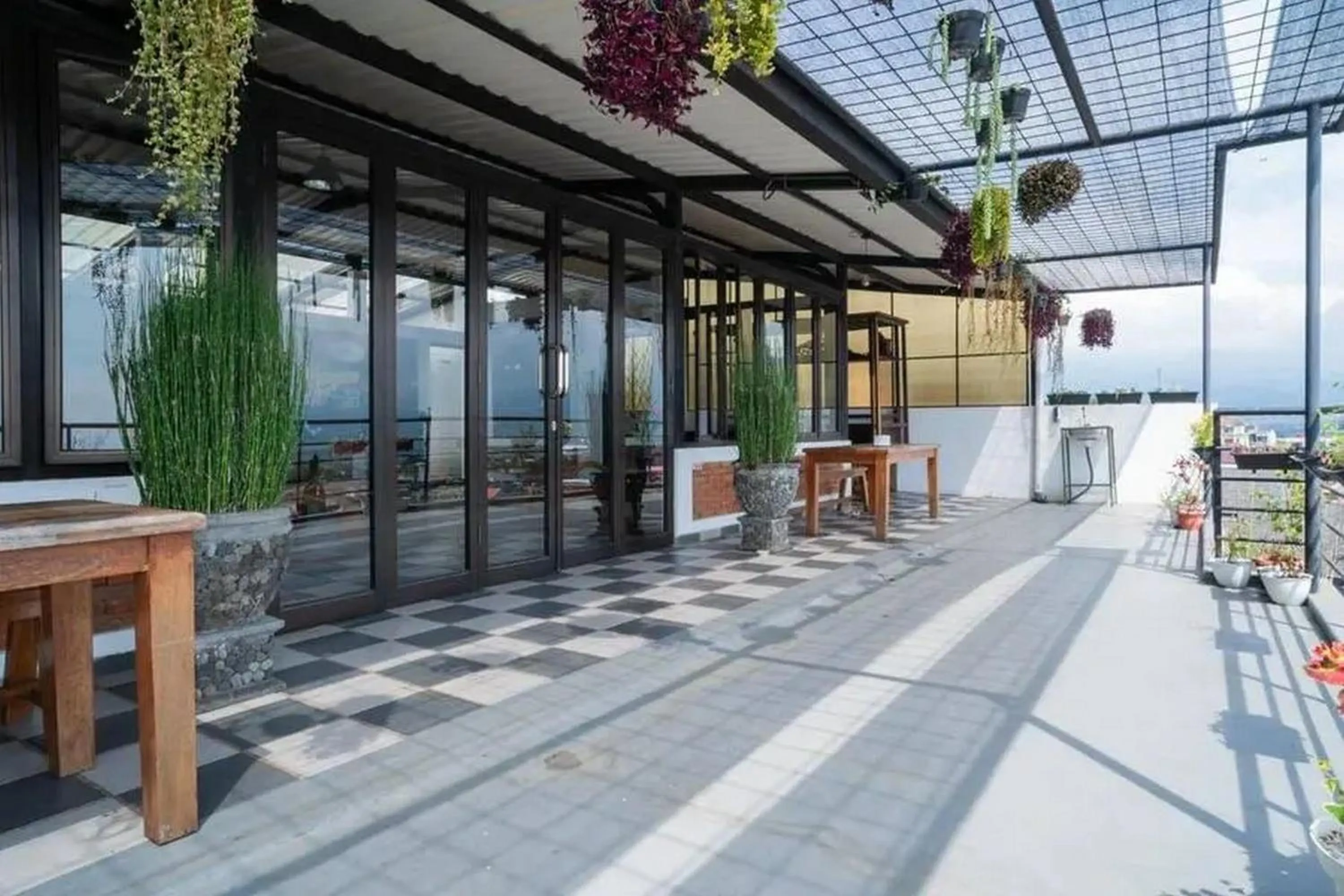 Balcony/Terrace in Urbanview Hotel Omah Anin Batu by RedDoorz