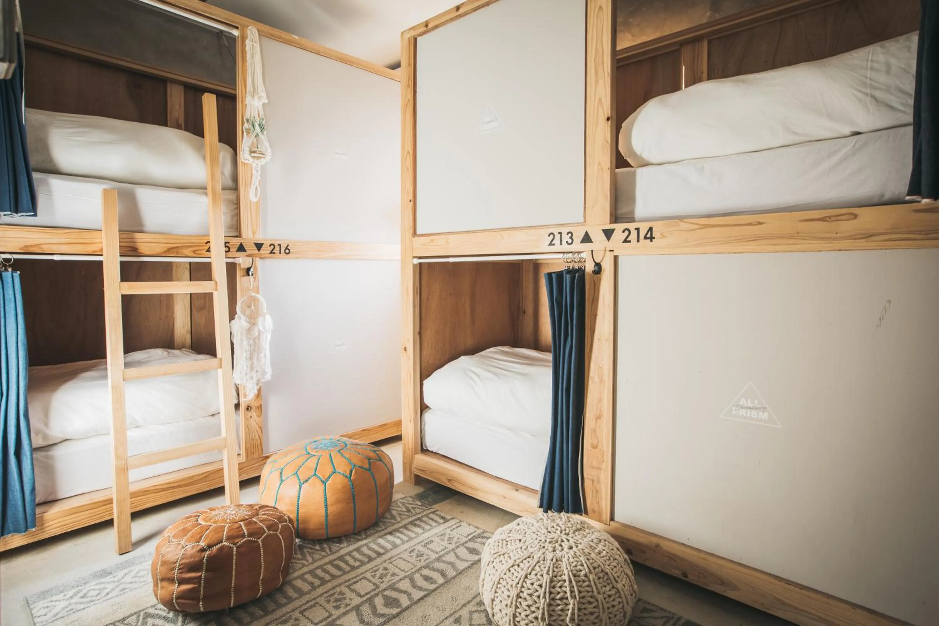 Bed in Yanbaru Hostel