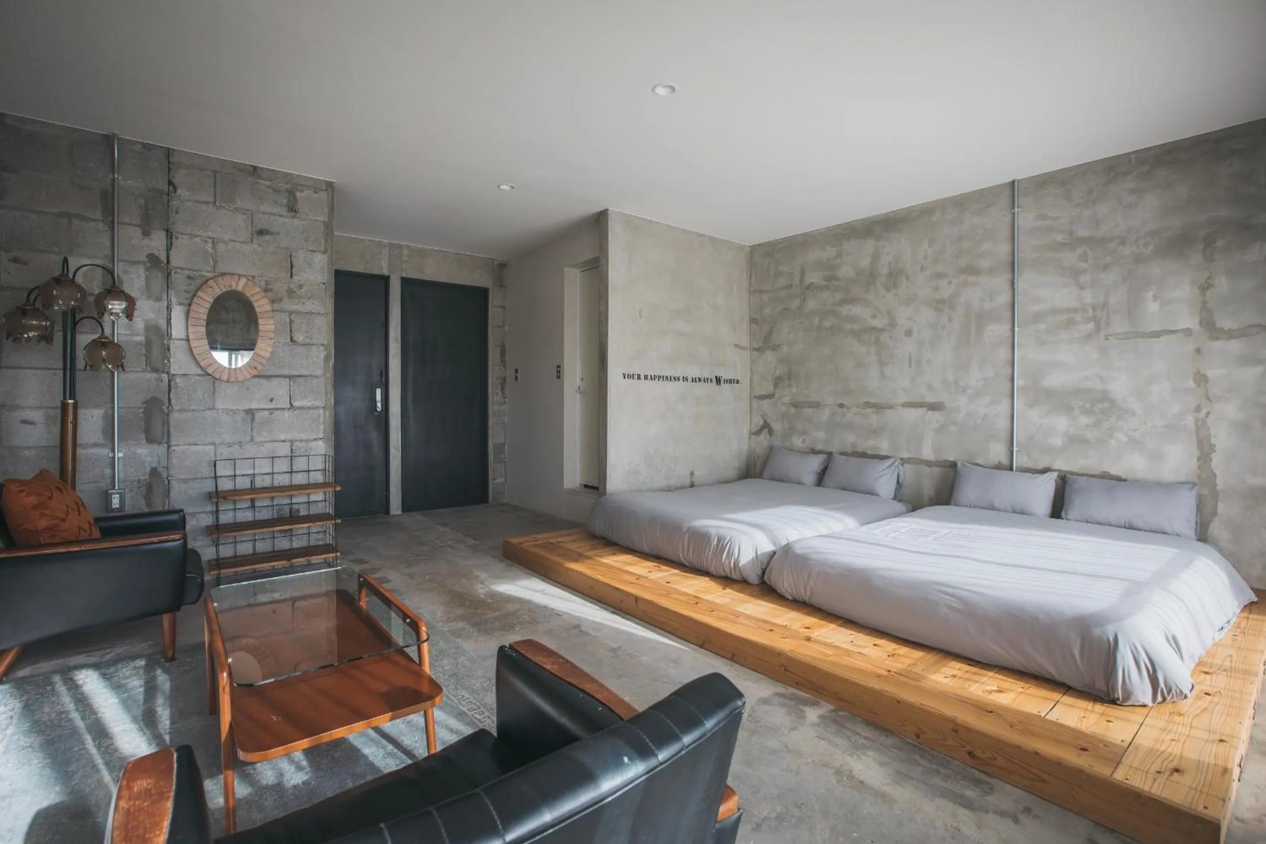 Bed in Yanbaru Hostel