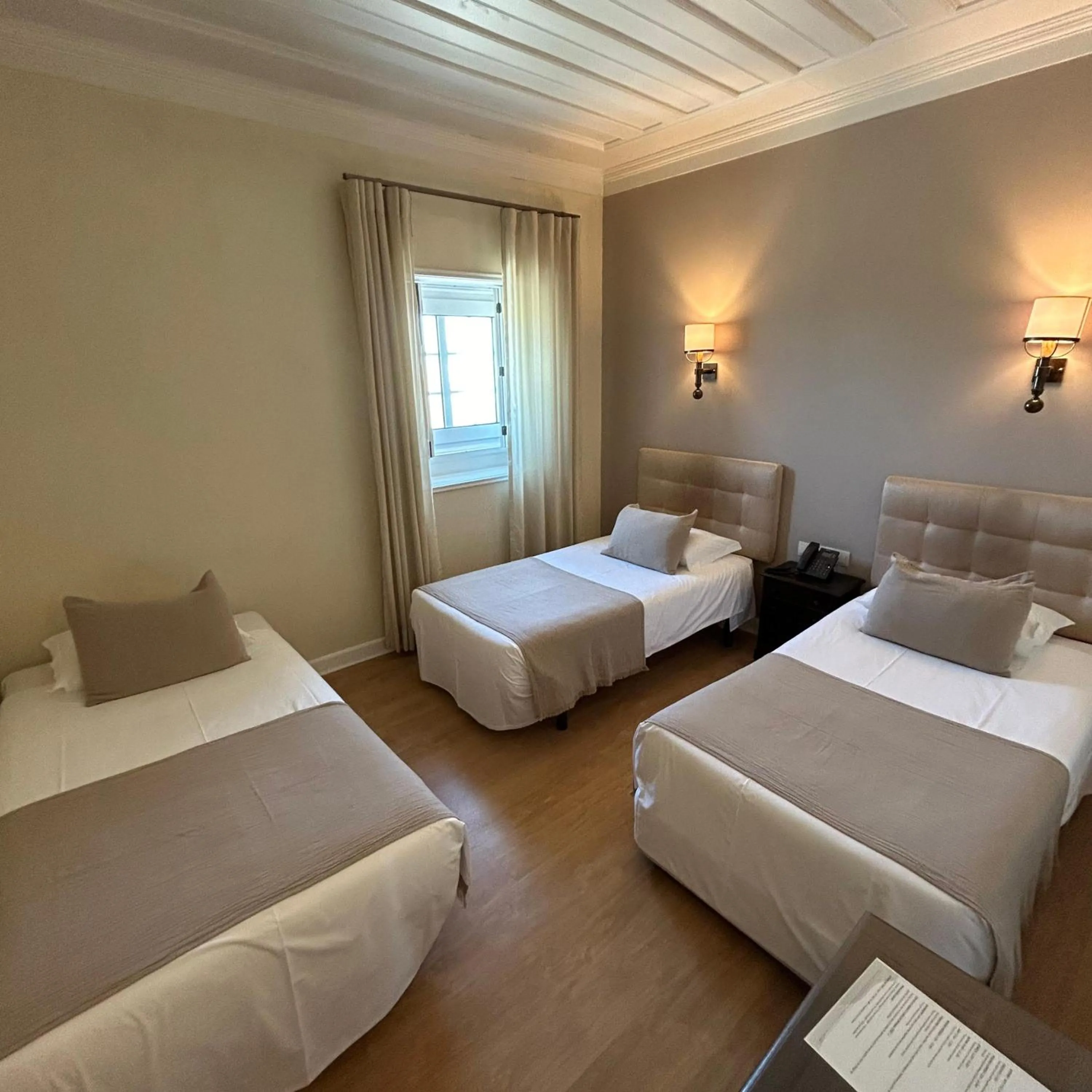 Bed in Hotel Joao Padeiro