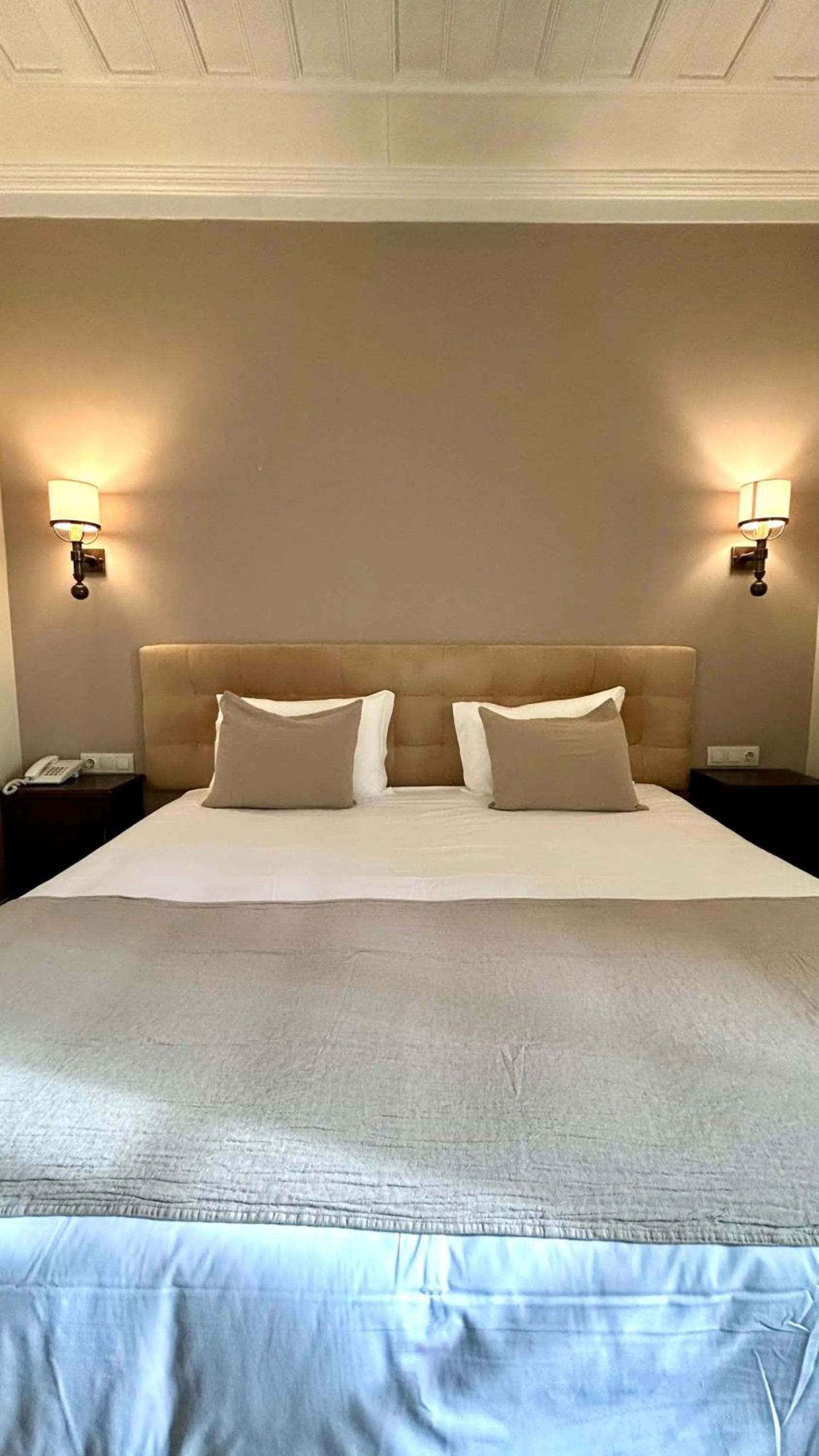 Bed in Hotel Joao Padeiro