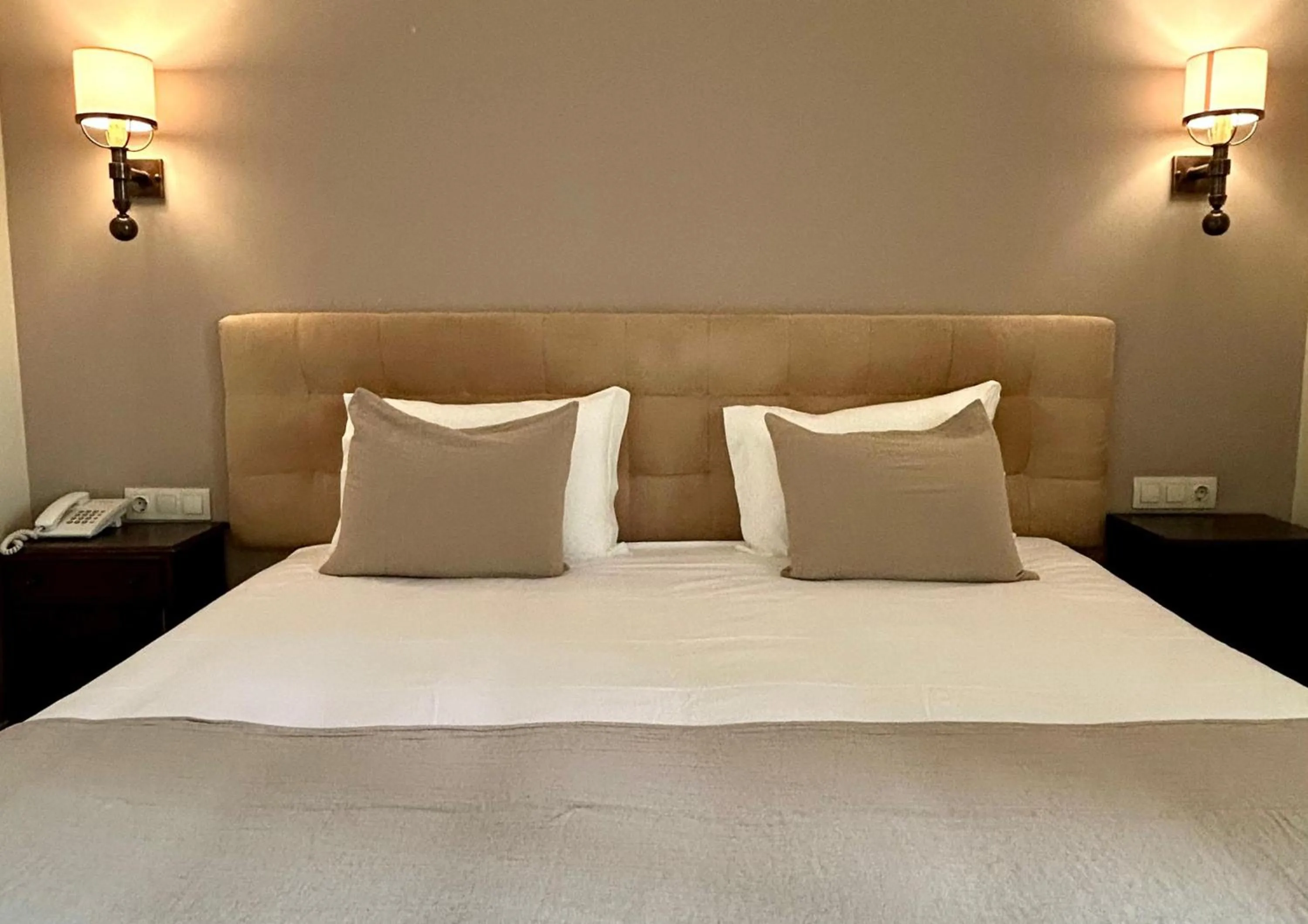 Bed in Hotel Joao Padeiro