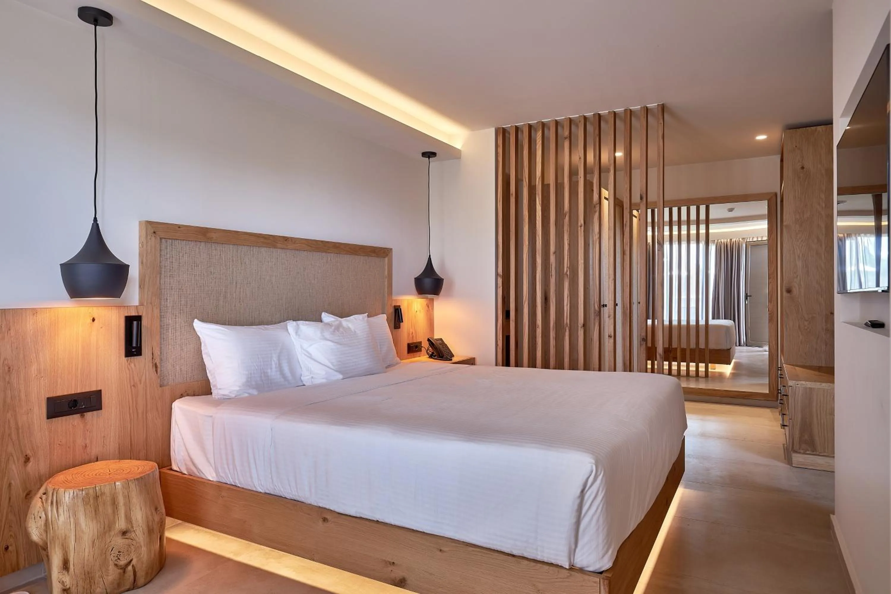 Bed in Sentido Amounda Bay
