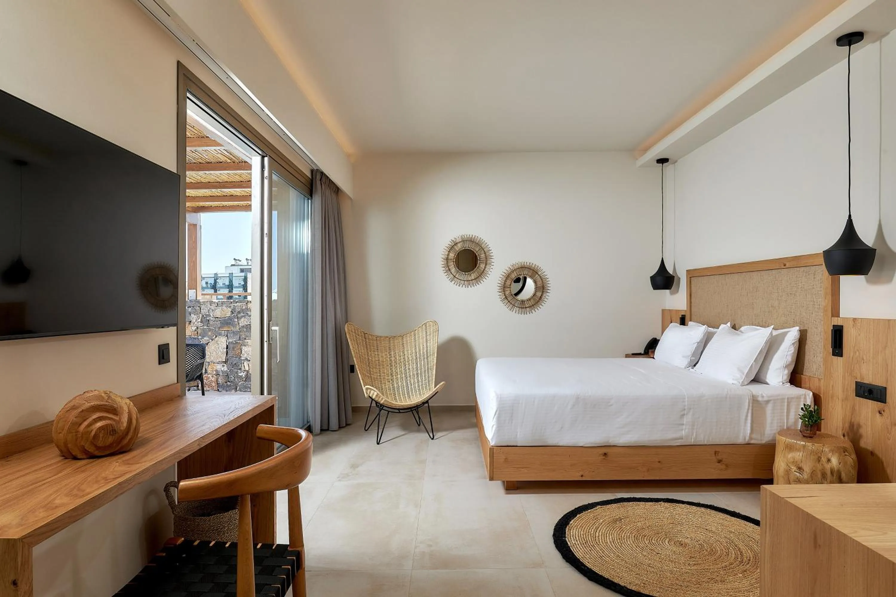 Bed in Sentido Amounda Bay