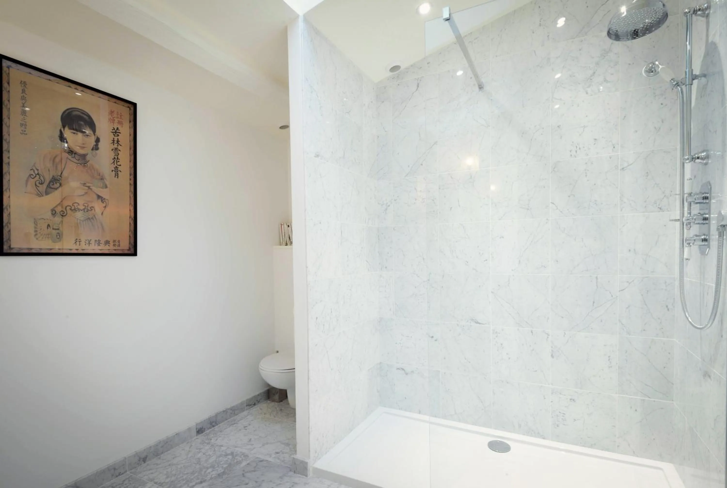 Shower in Villa Segur