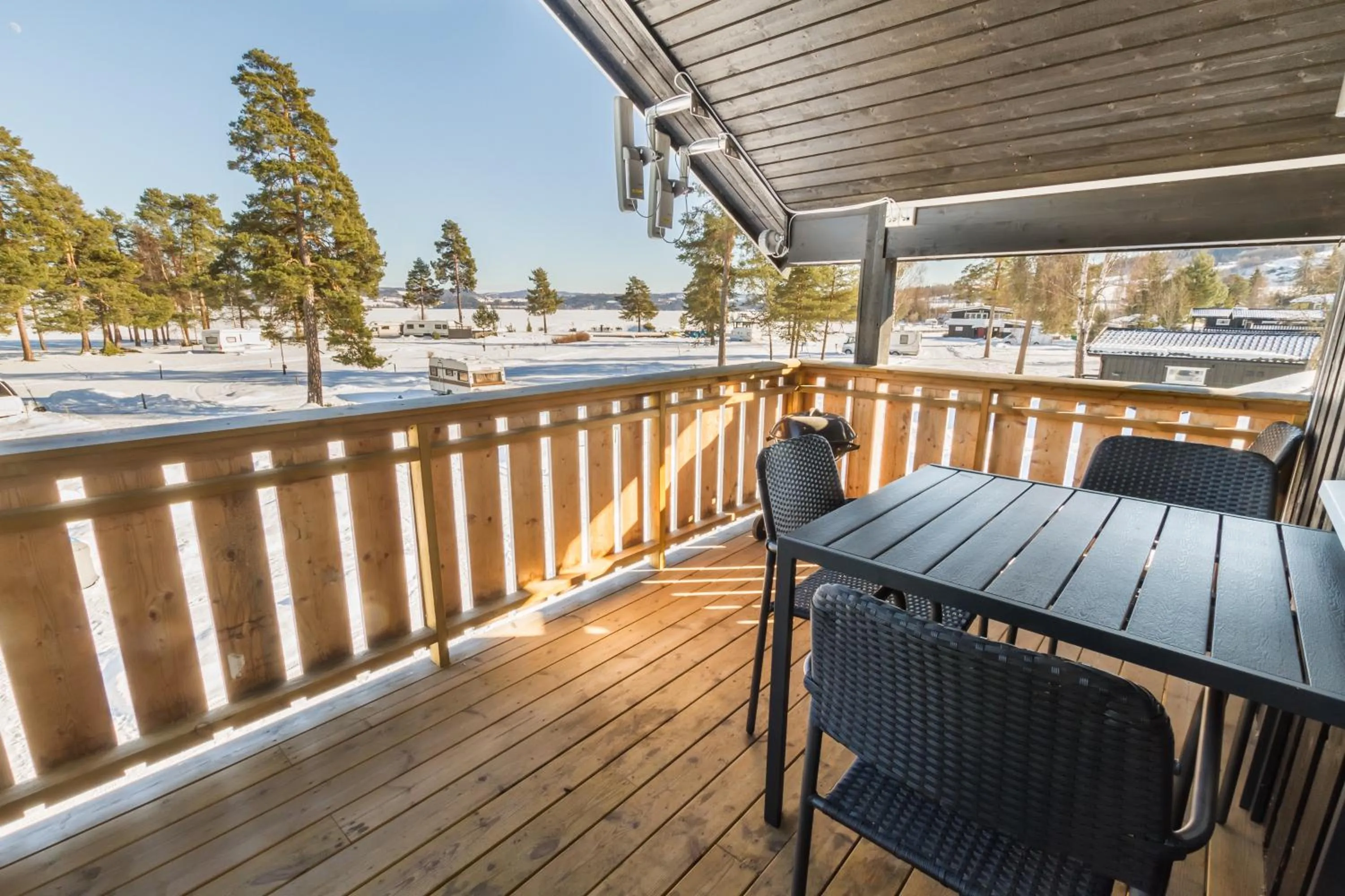 Patio in Sveastranda Camping
