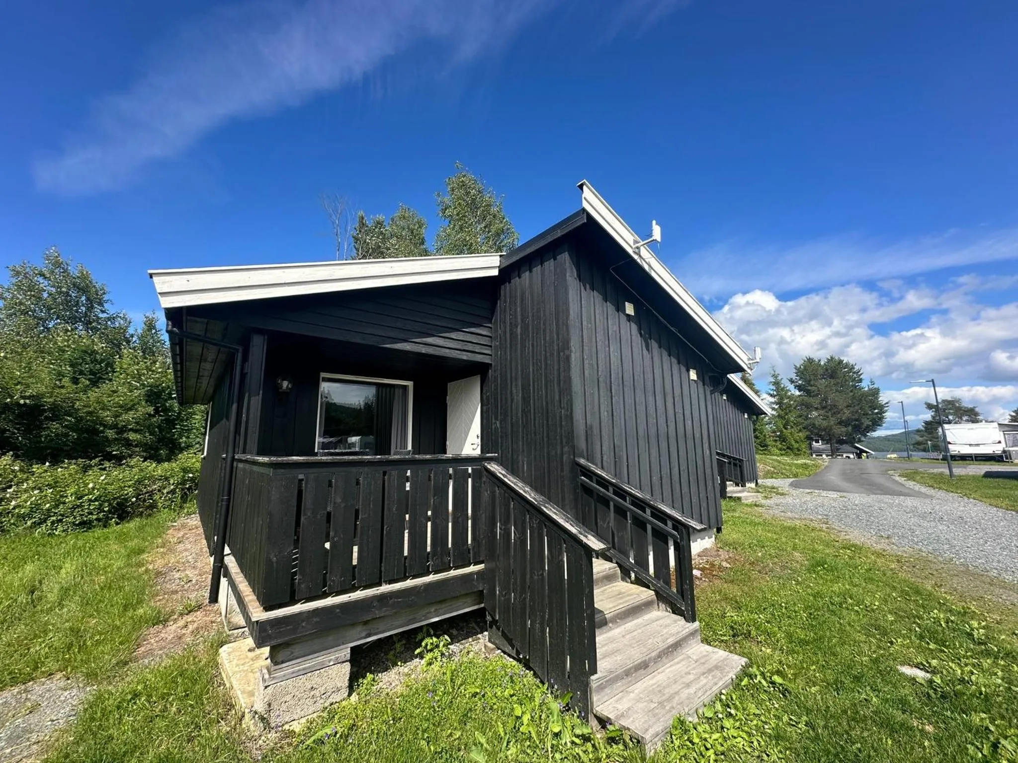 Patio in Sveastranda Camping