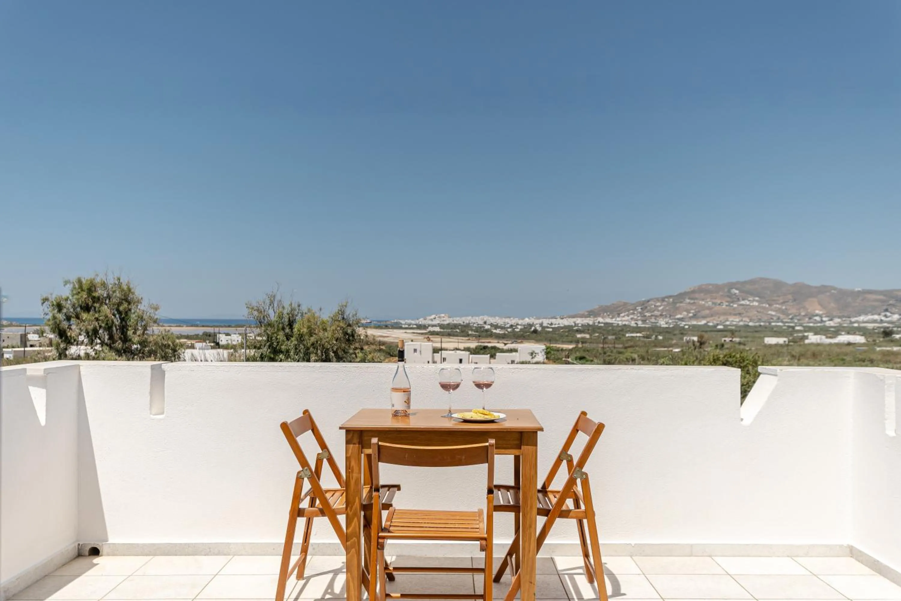 Patio in Birbas Hotel