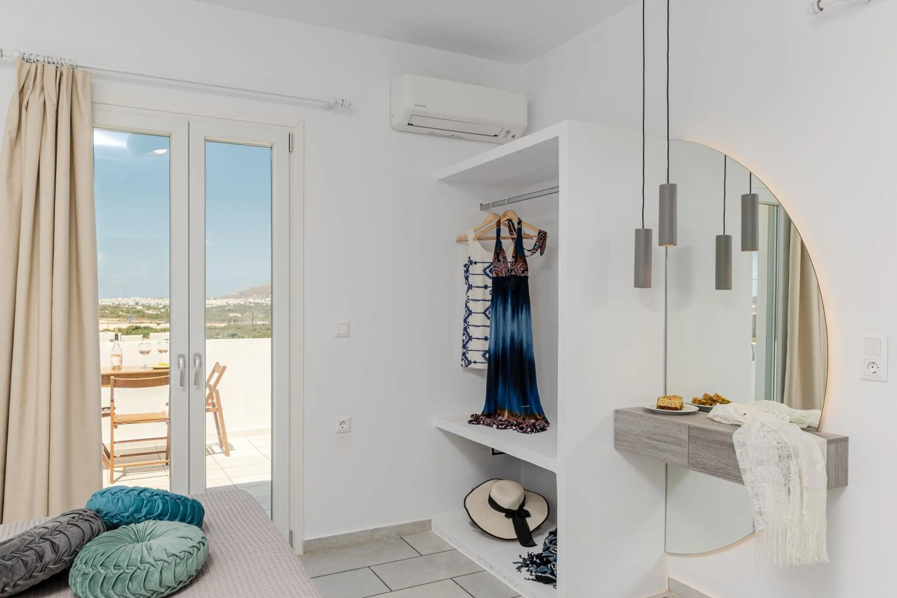 Bedroom in Birbas Hotel