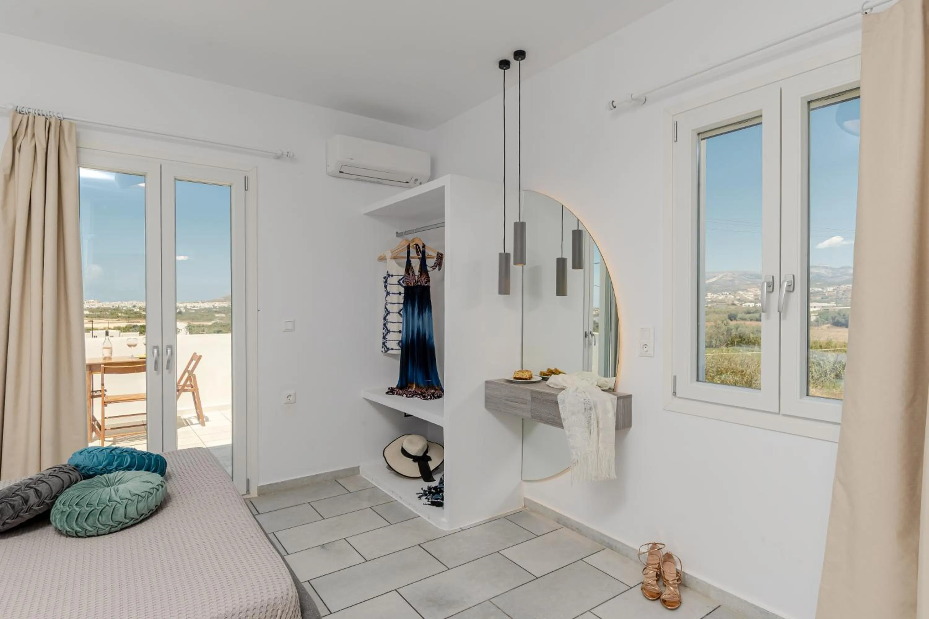 Bedroom in Birbas Hotel