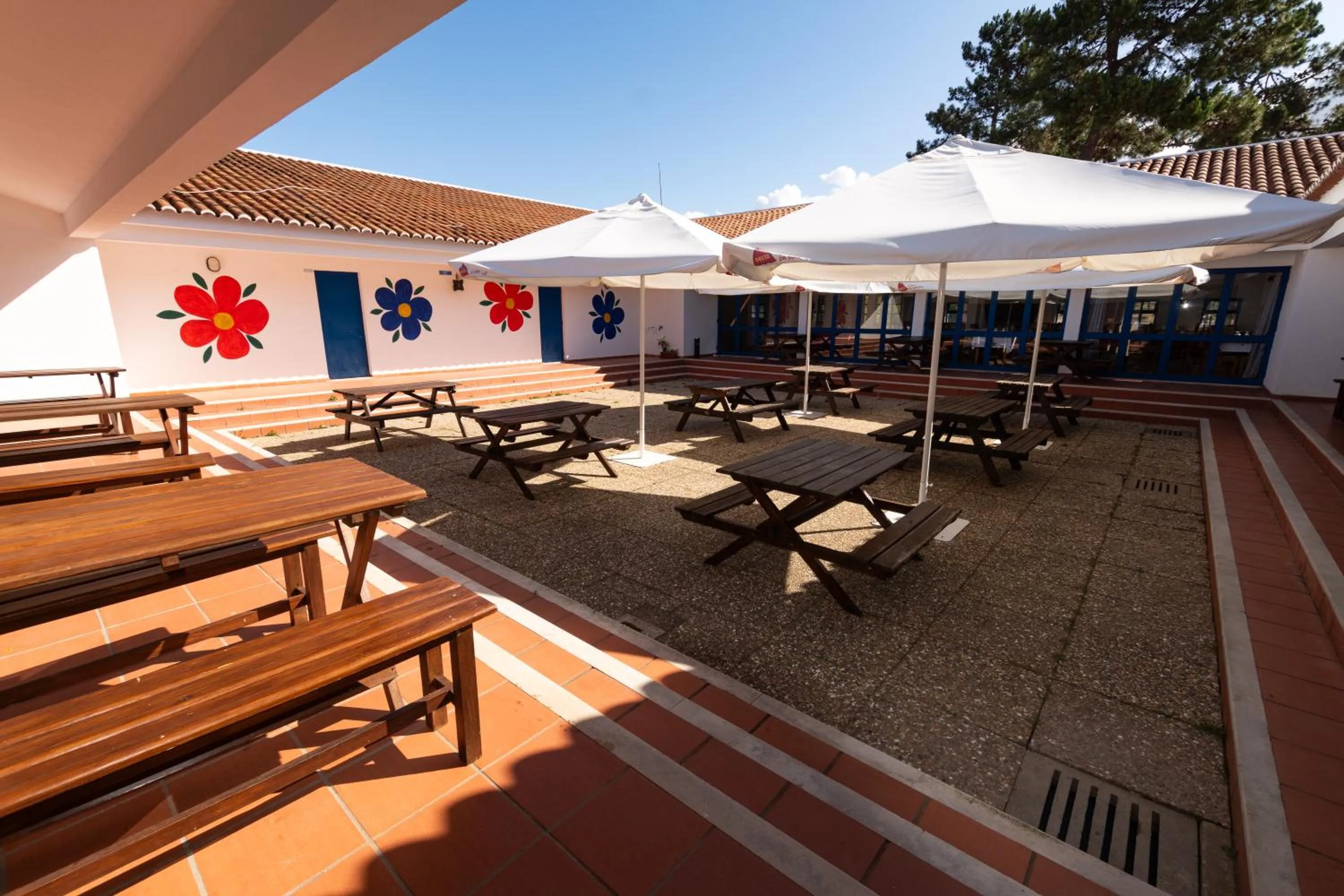Balcony/Terrace in Parque de Campismo Orbitur Sitava Milfontes