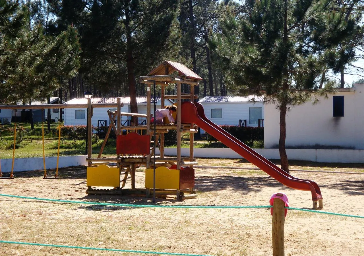 Children play ground in Parque de Campismo Orbitur Sitava Milfontes