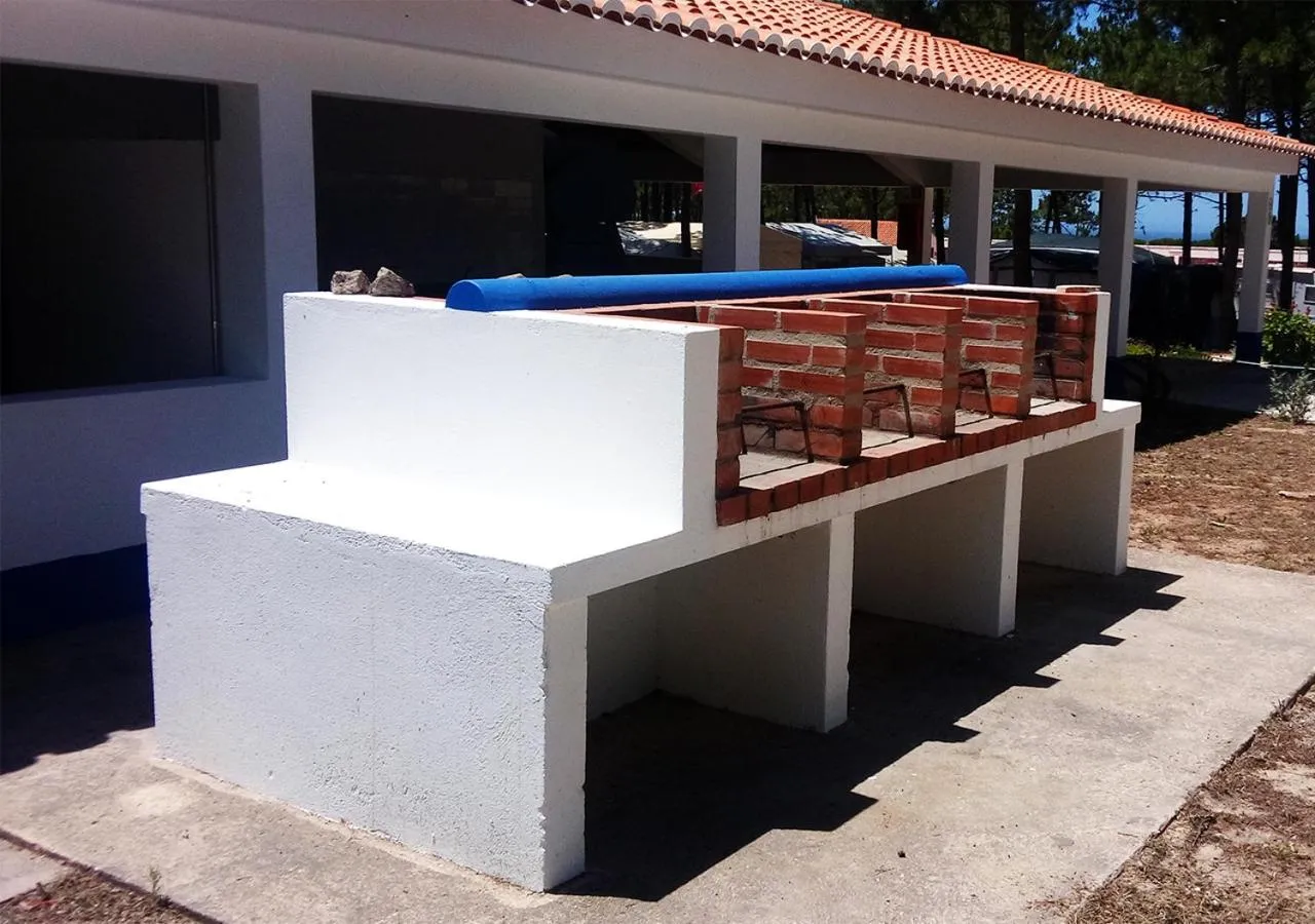 BBQ facilities in Parque de Campismo Orbitur Sitava Milfontes