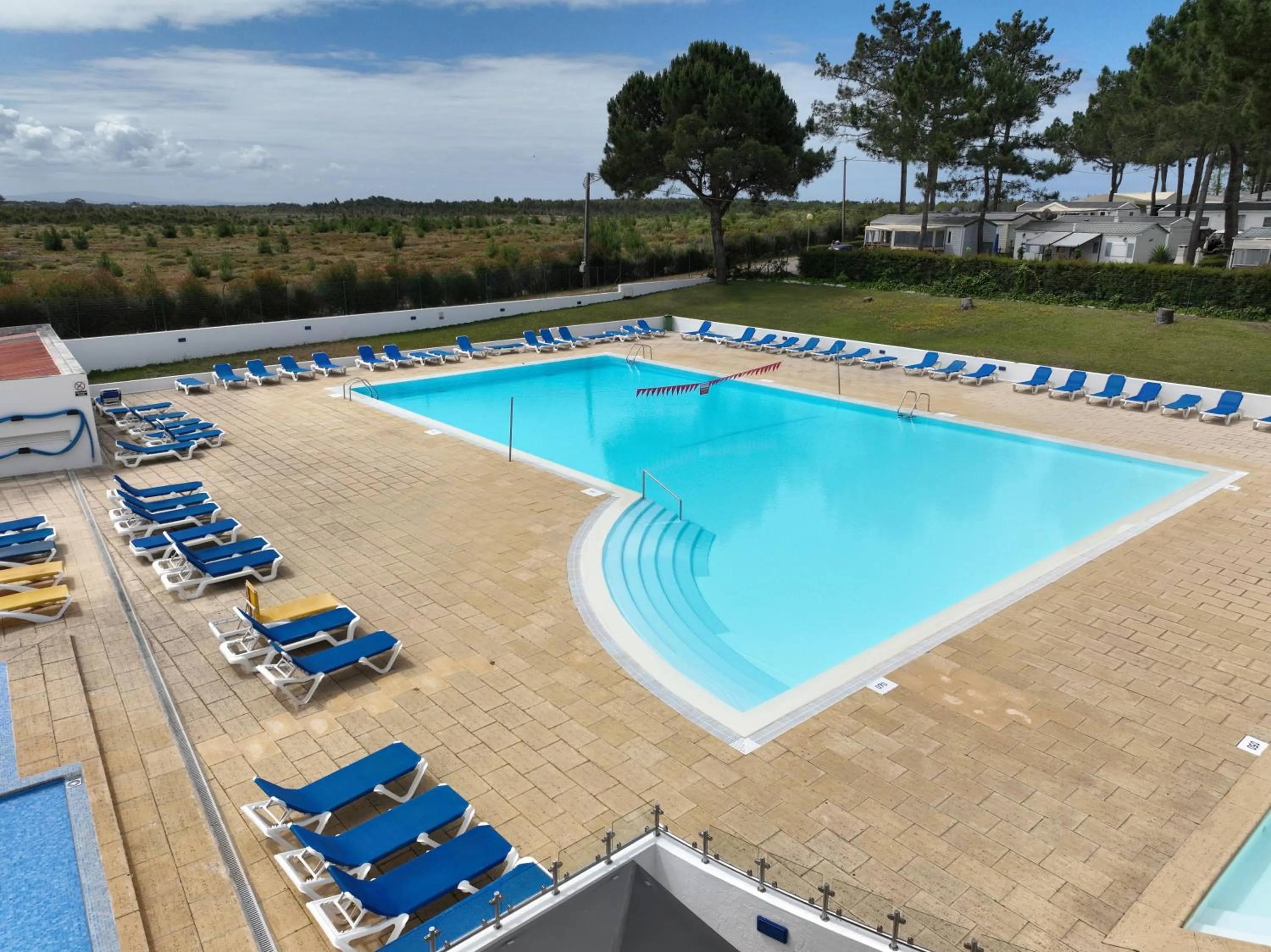 Swimming pool in Parque de Campismo Orbitur Sitava Milfontes