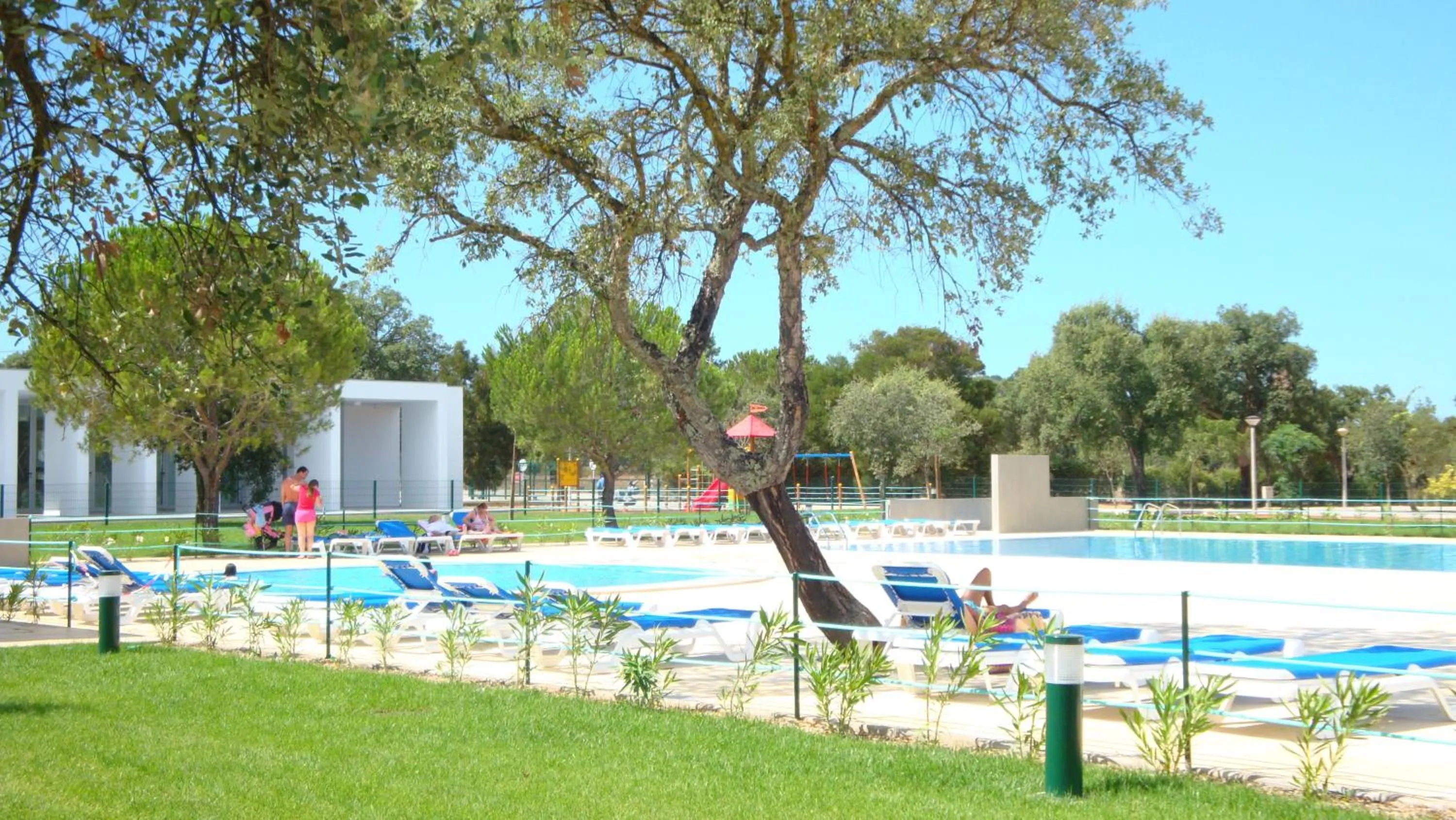 Swimming pool in Parque de Campismo Orbitur Montargil