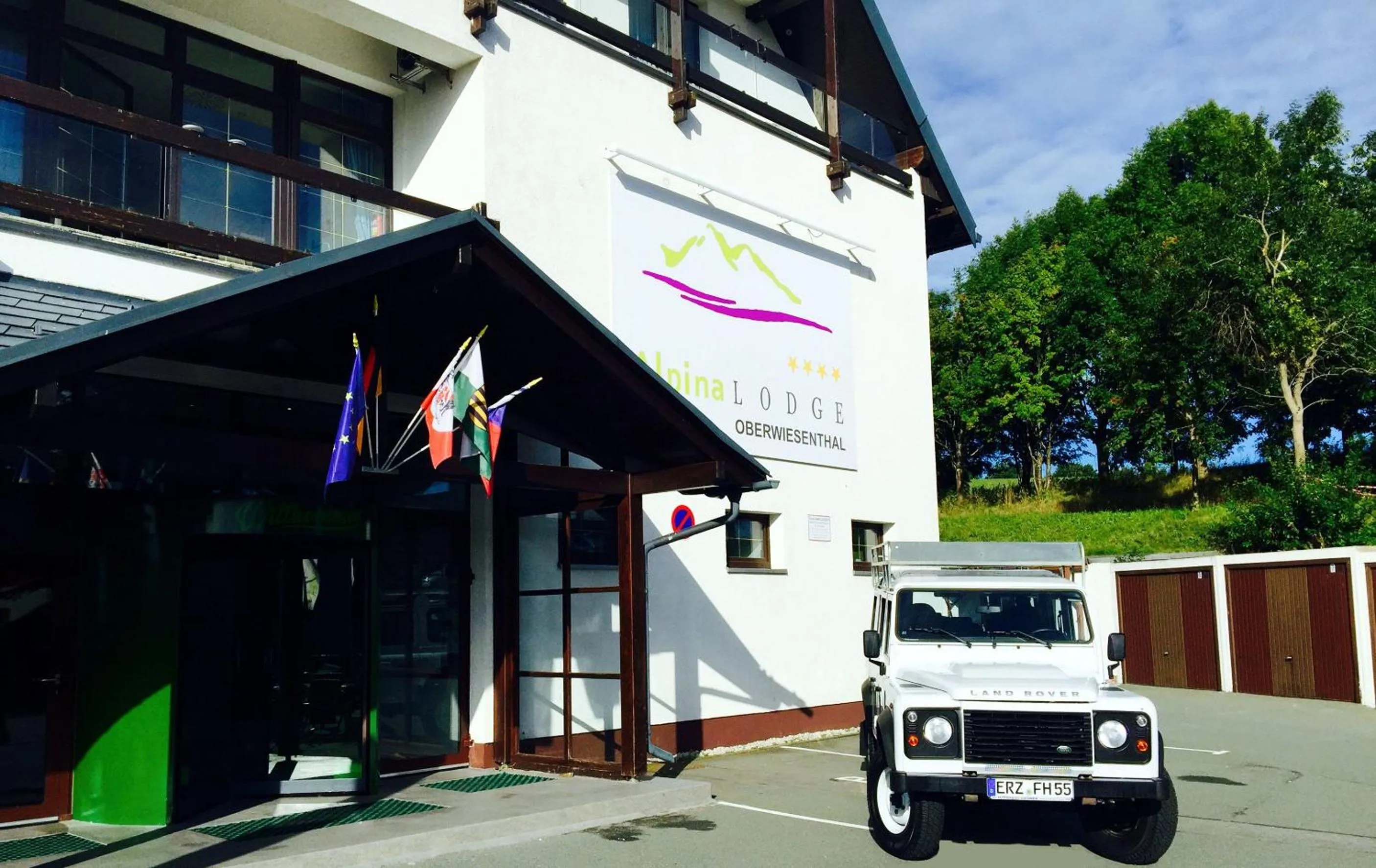 Property building in Alpina Lodge Hotel Oberwiesenthal