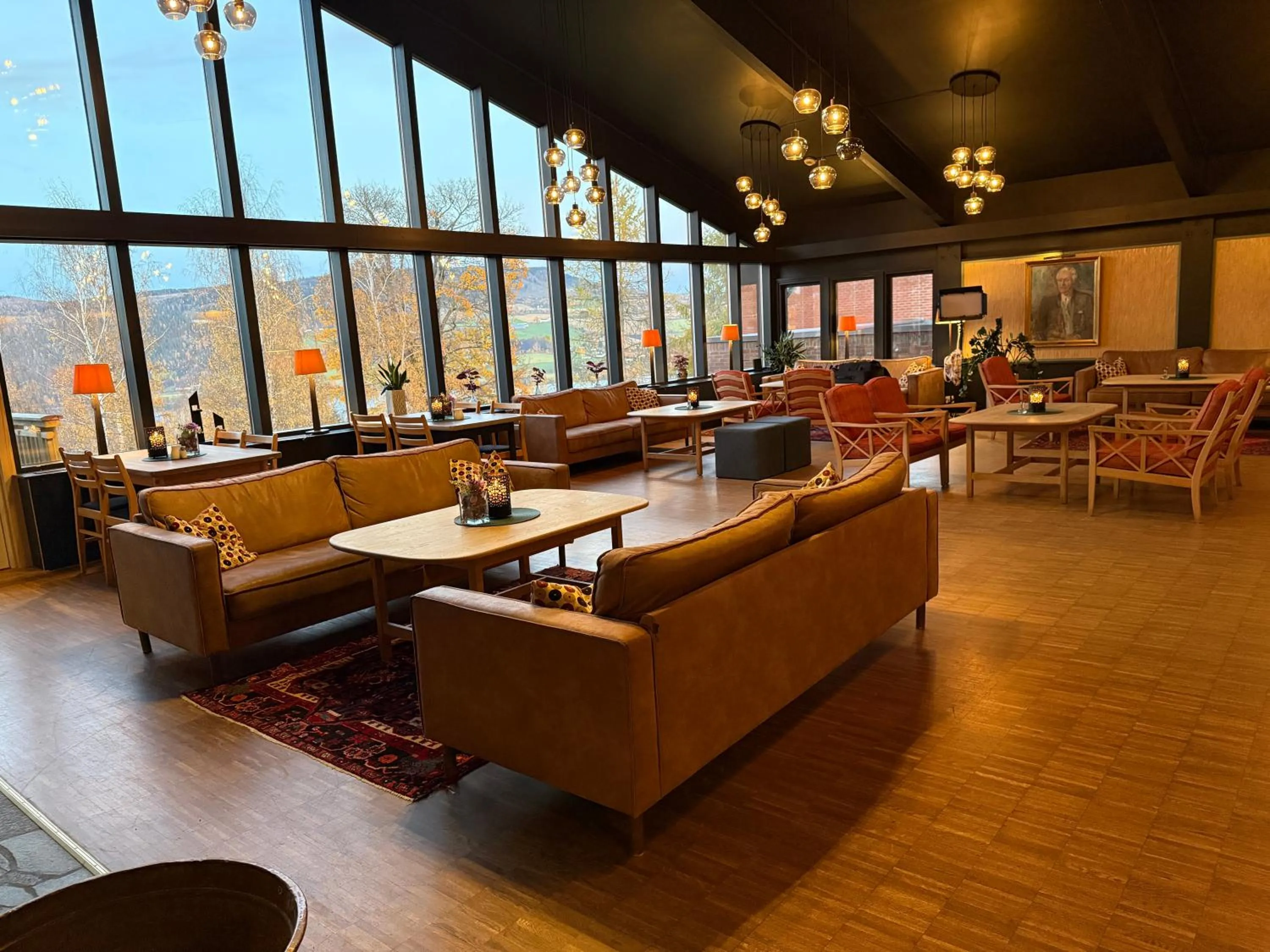 Living room in Honne Hotell