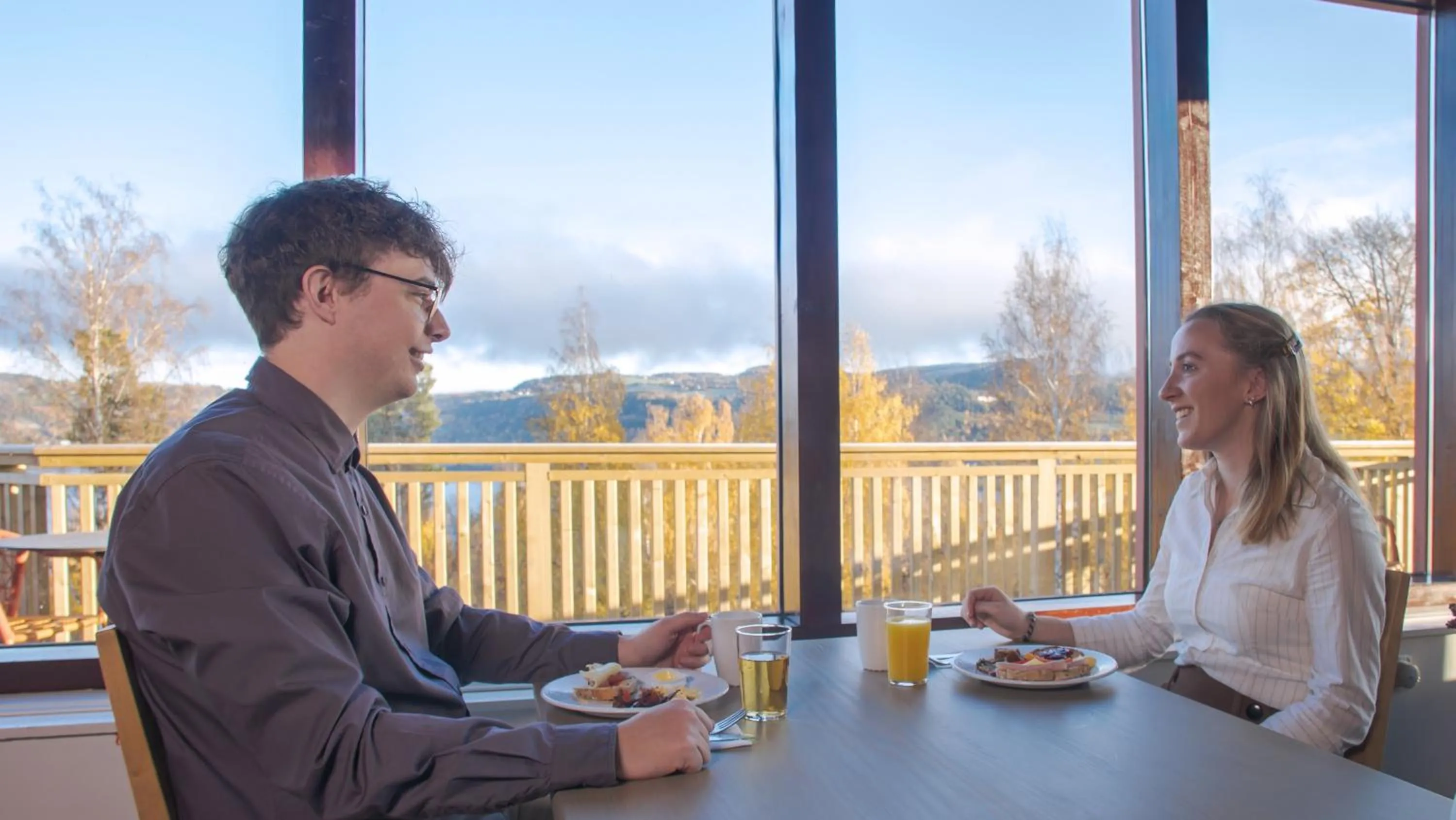 Food and drinks in Honne Hotell